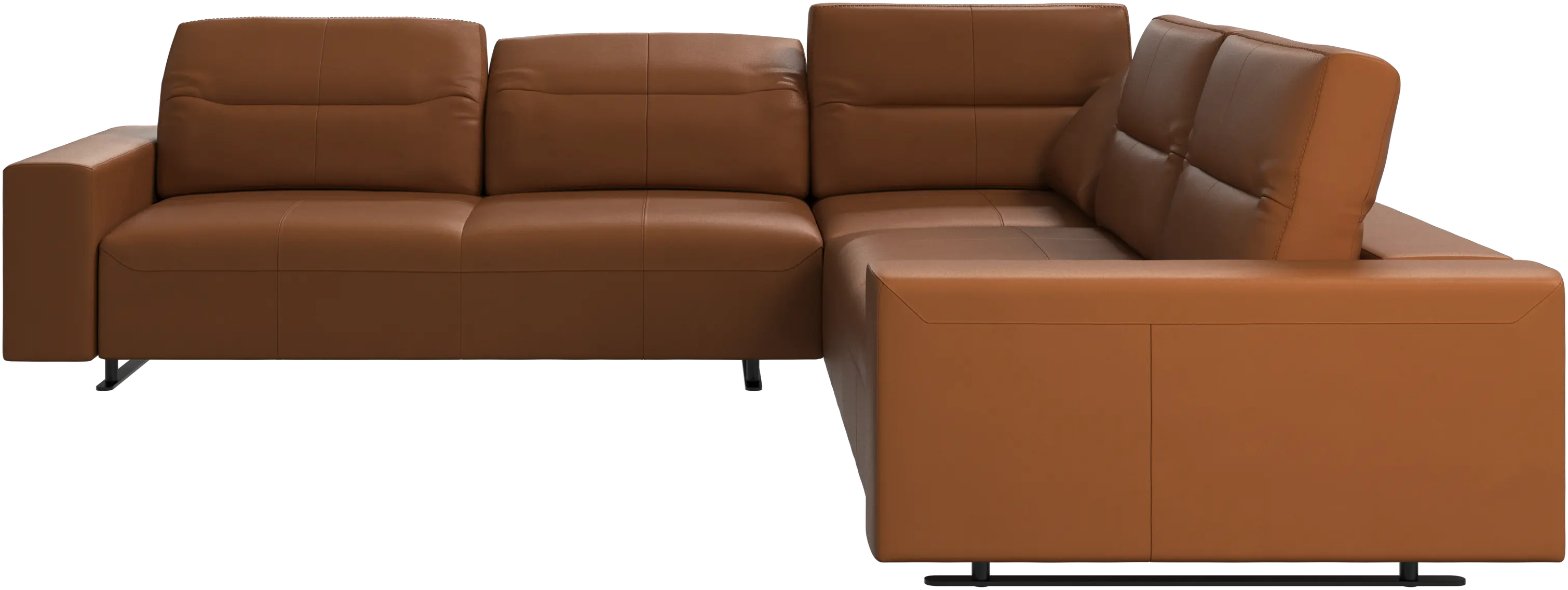 Hampton corner sofa with adjustable back