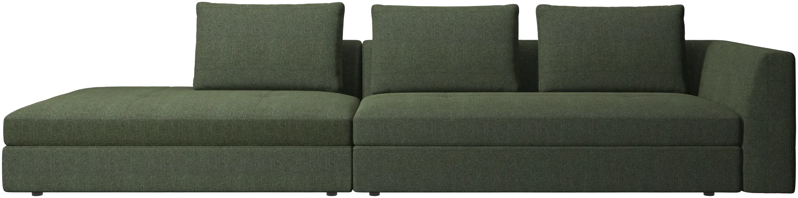 Bergamo sofa with lounging unit