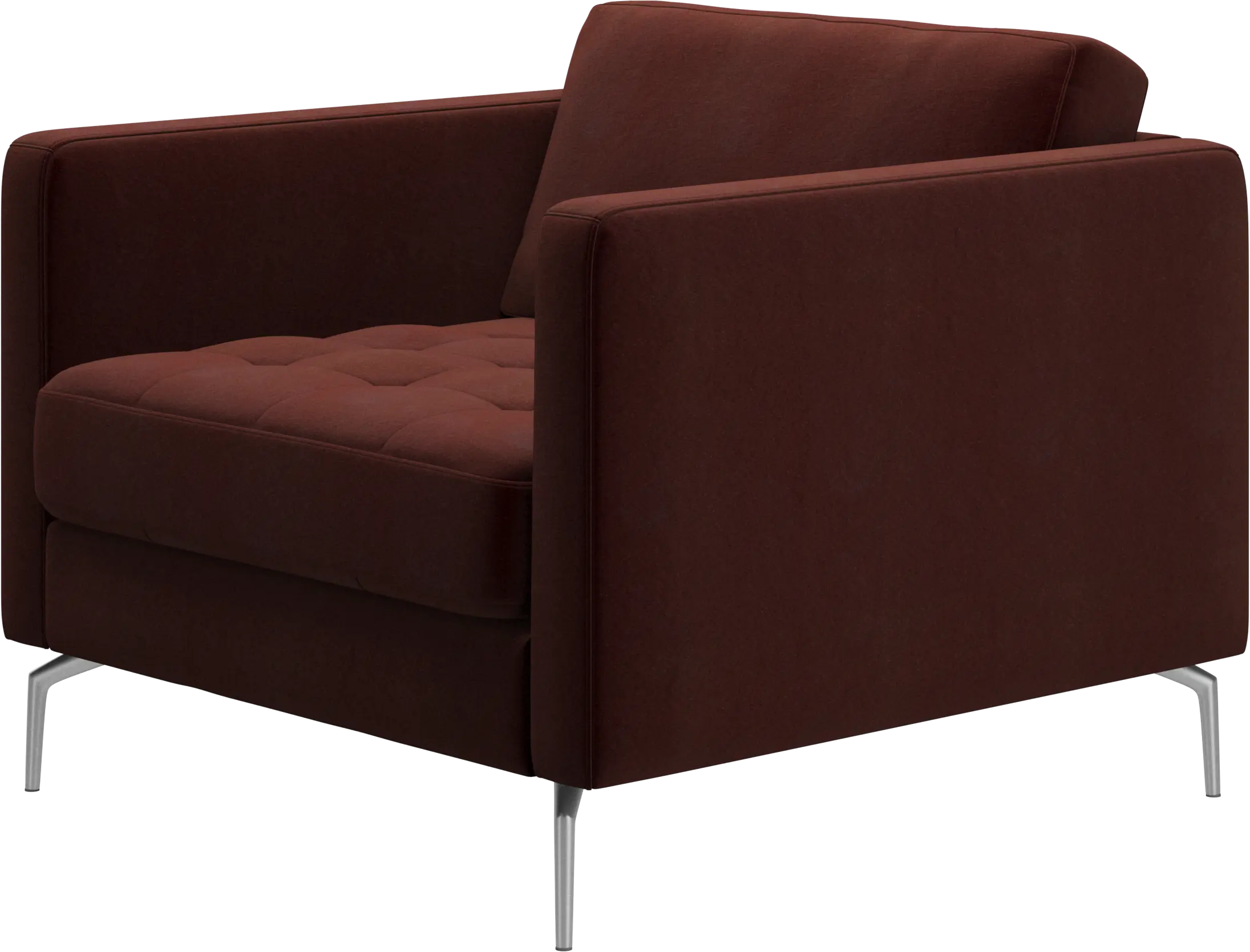 Osaka chair, tufted seat