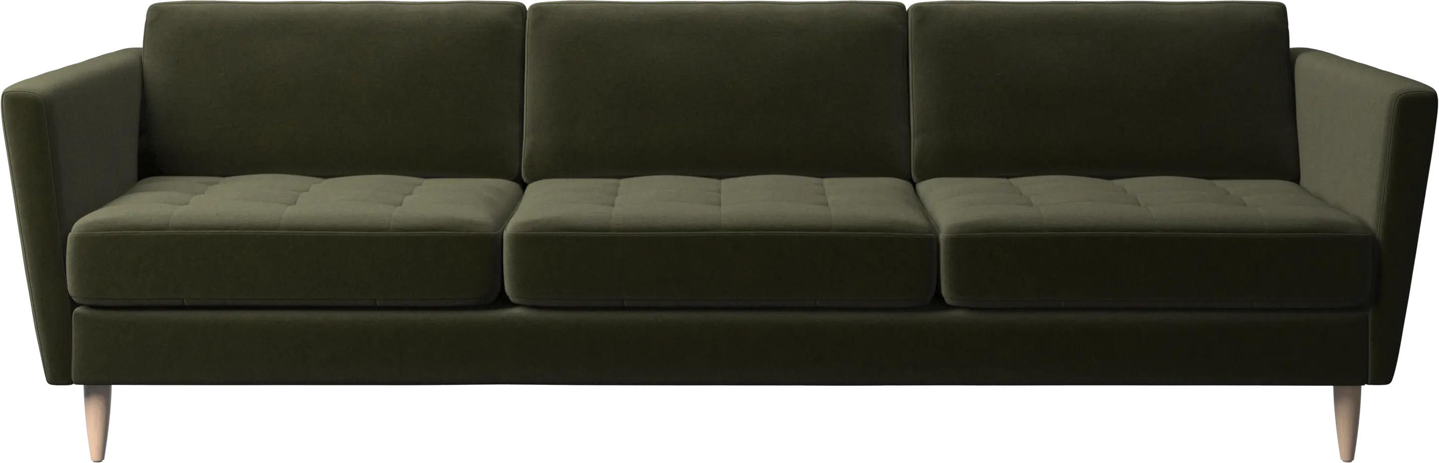 Osaka sofa, tufted seat