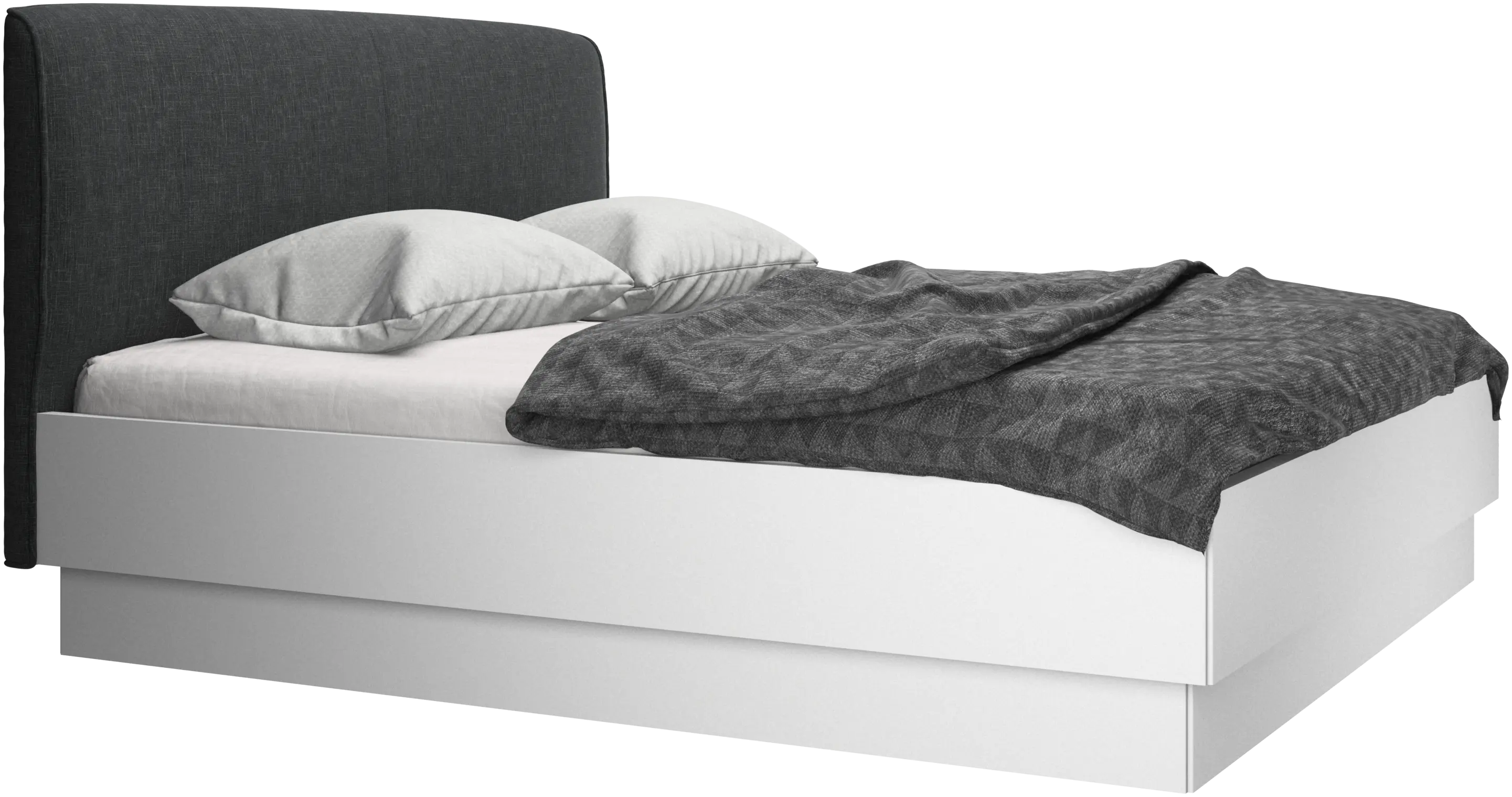 Houston, cama tapizada con almacenamiento