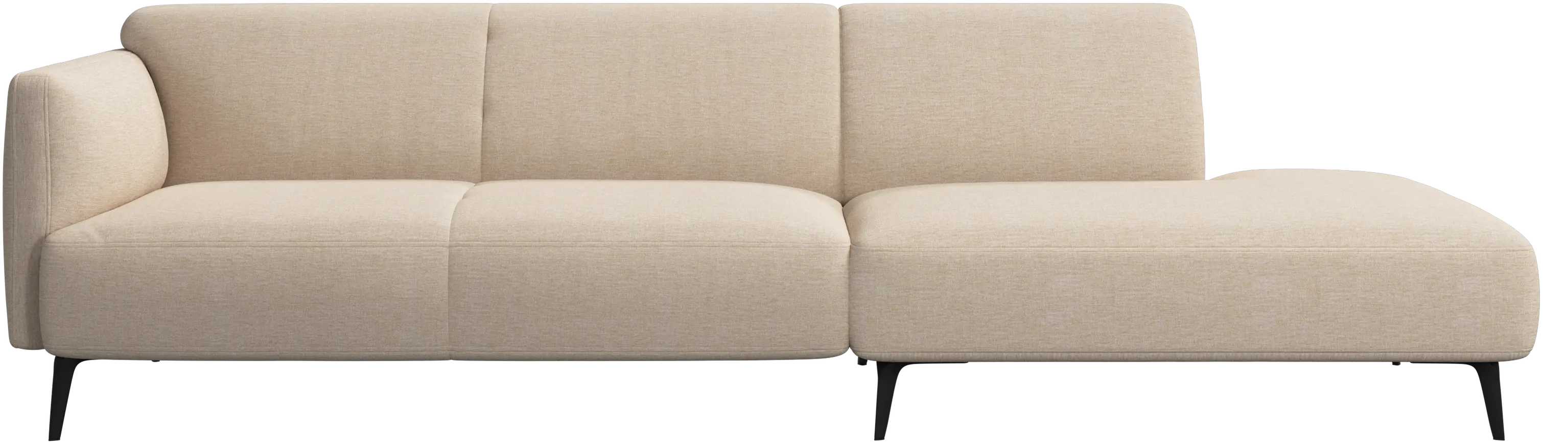 Modena sofa with lounging unit