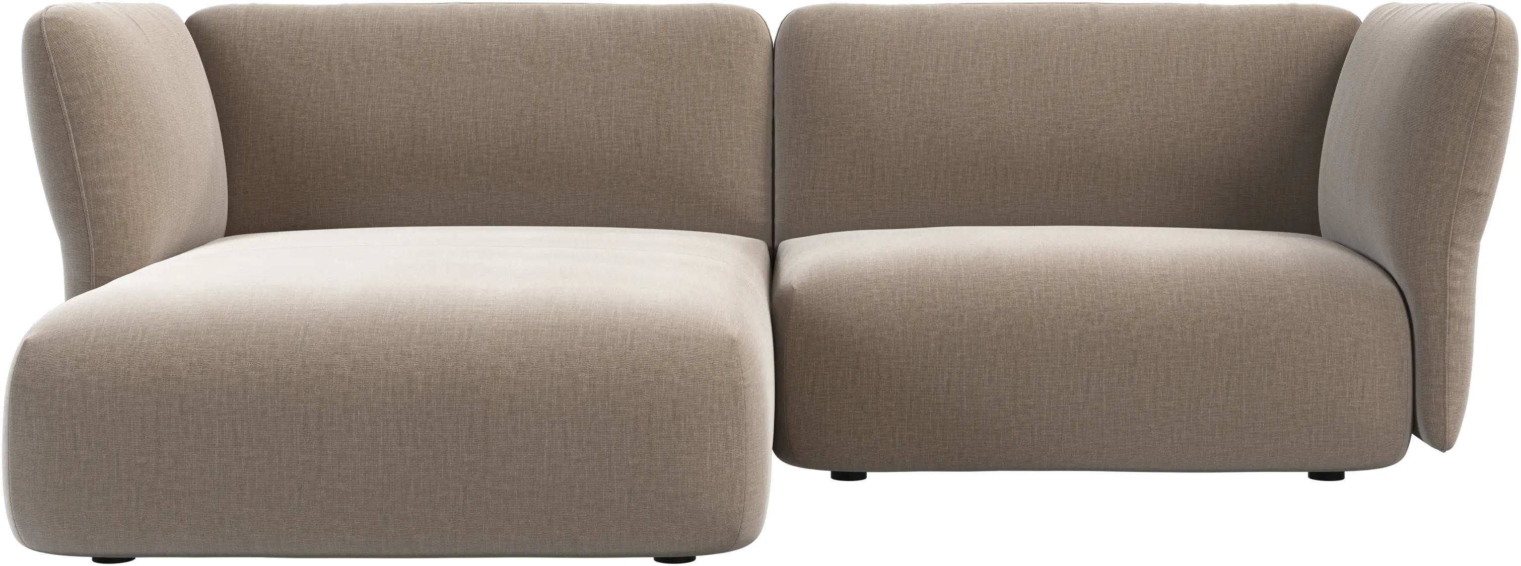 Paraggi 1.5-seater with chaise longue left