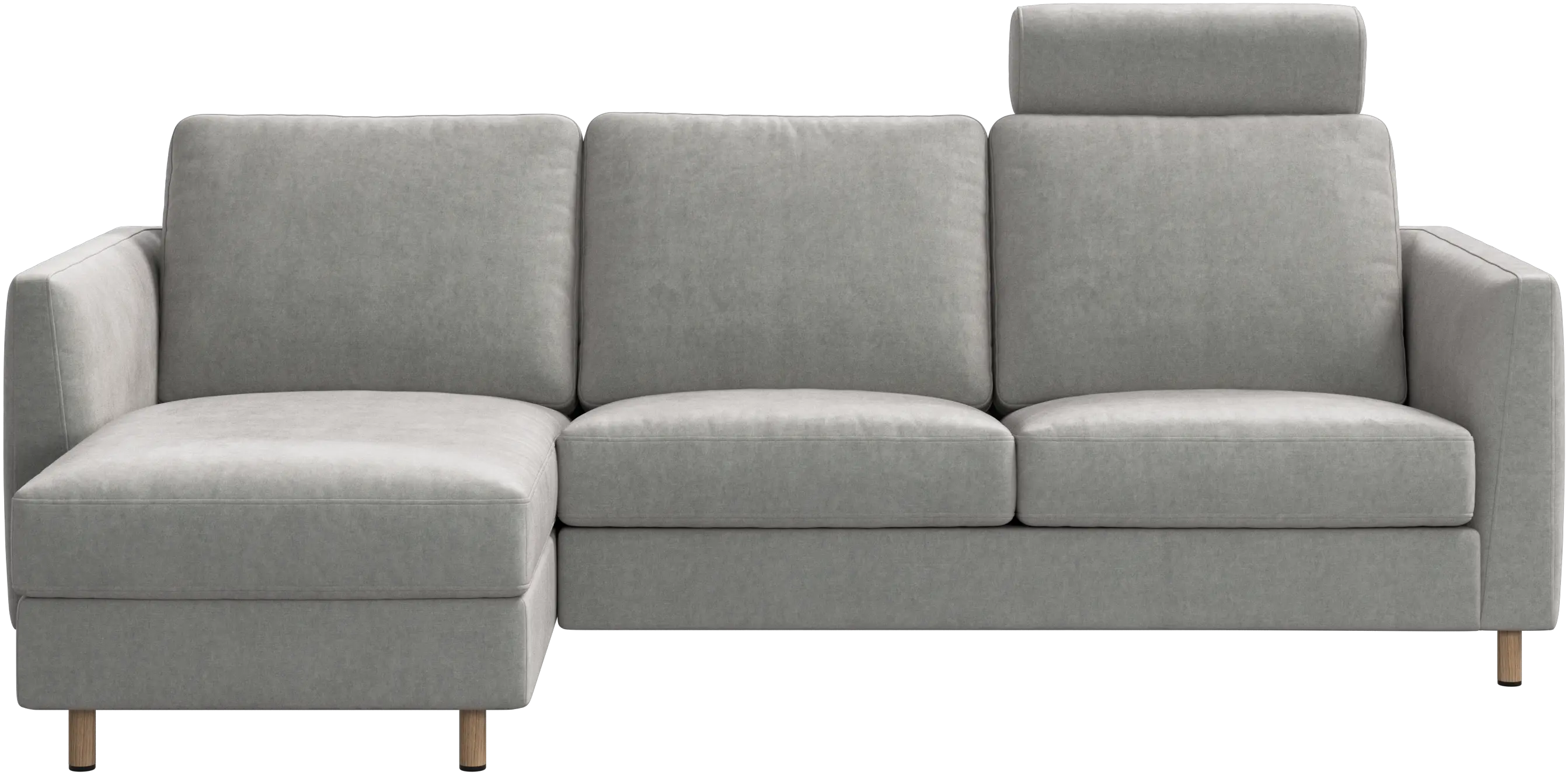 Indivi sofa with chaise longue left