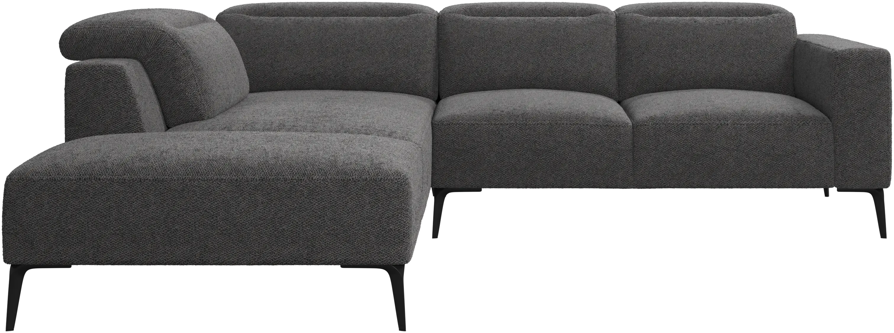 Zürich corner sofa with lounging unit