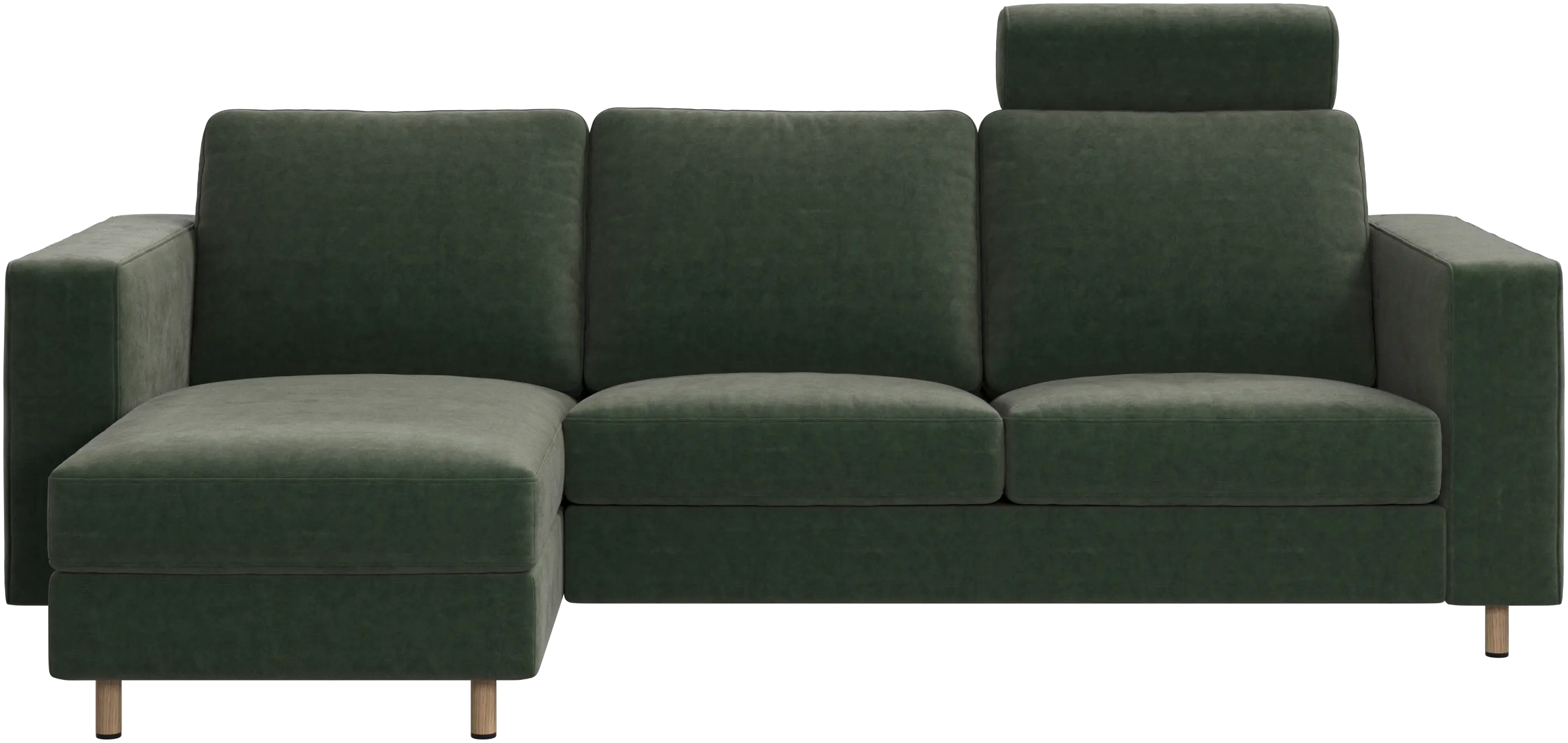 Indivi sofa with chaise longue left