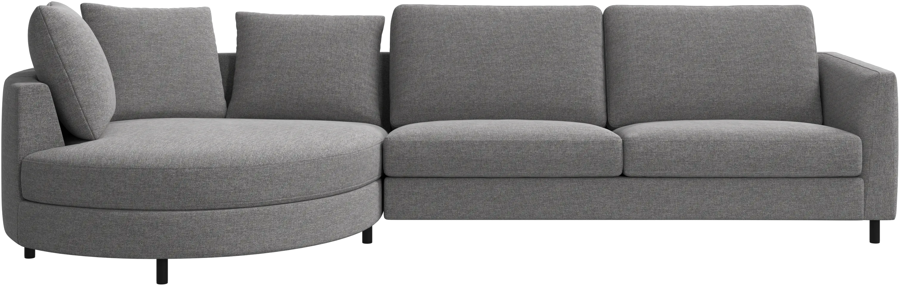 Indivi sofa with chaise longue left