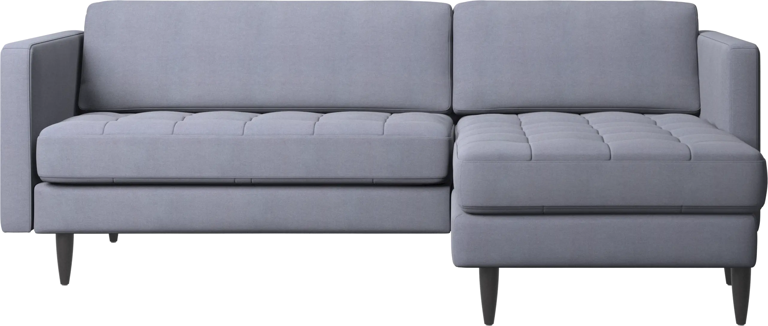 Osaka sofa with resting unit, tufted seat