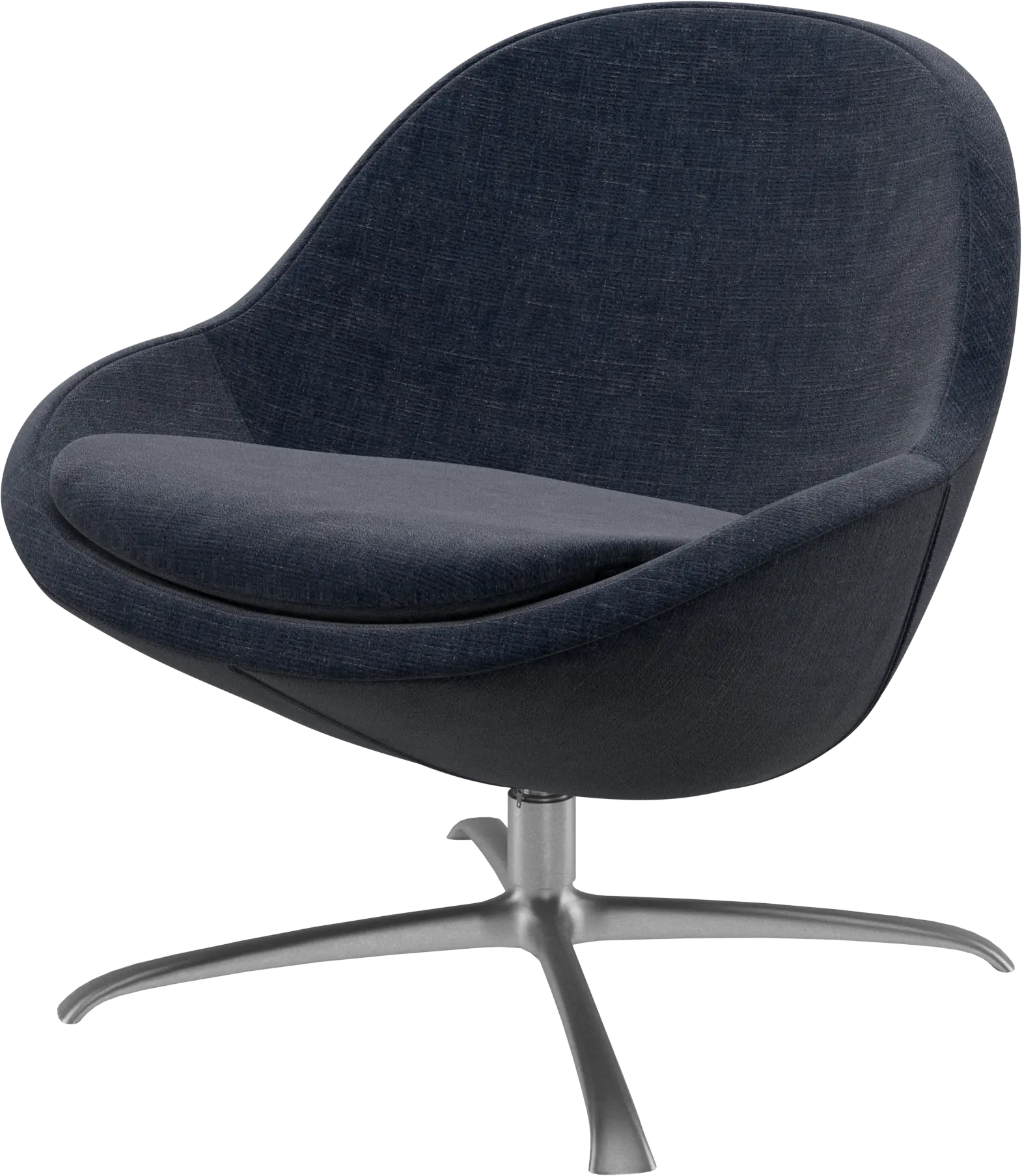 Veneto armchair with swivel function