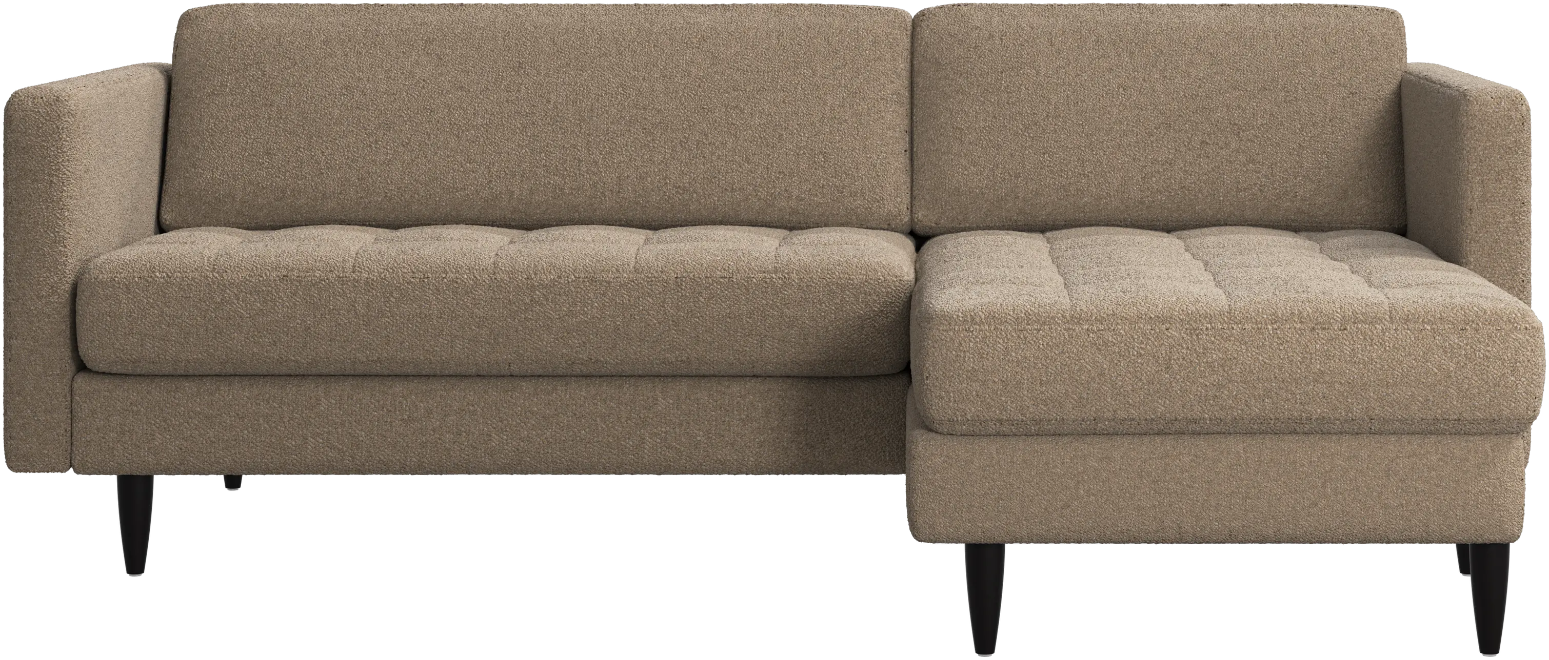 Osaka sofa with resting unit, tufted seat