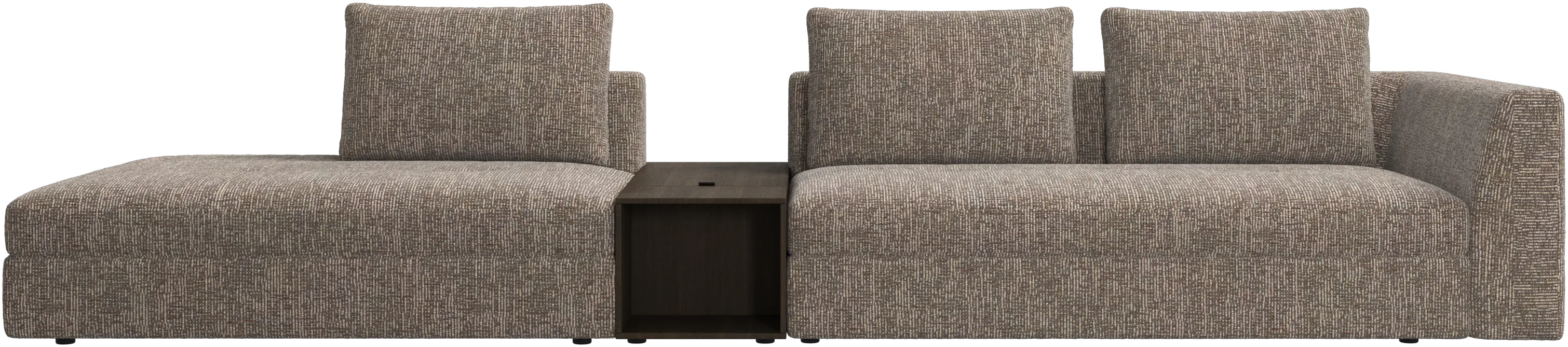 Bergamo 3 seater lounge sofa with storage