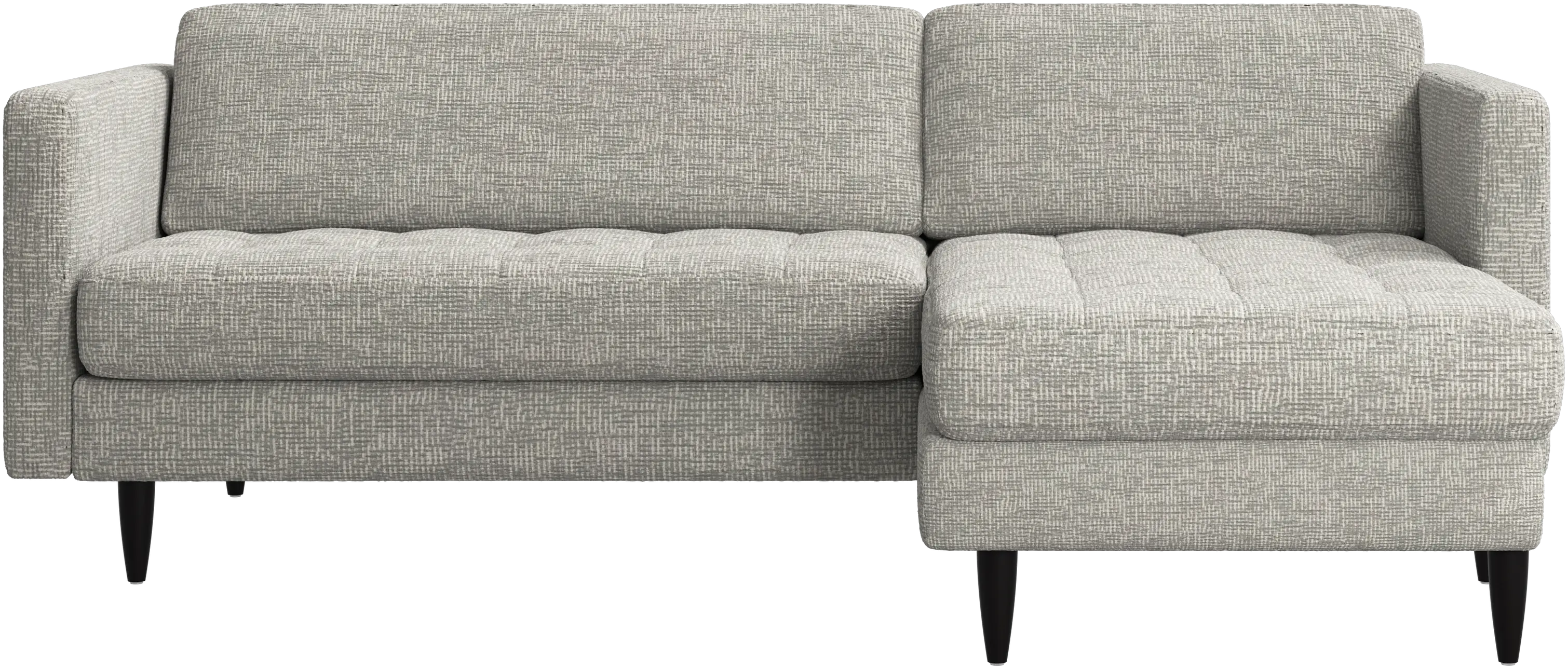 Osaka sofa with resting unit, tufted seat