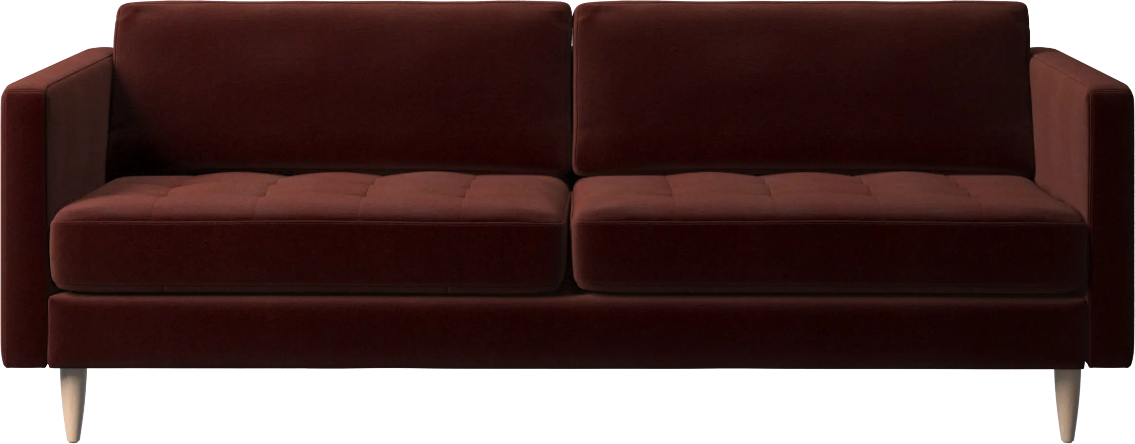 Osaka sofa, tufted seat