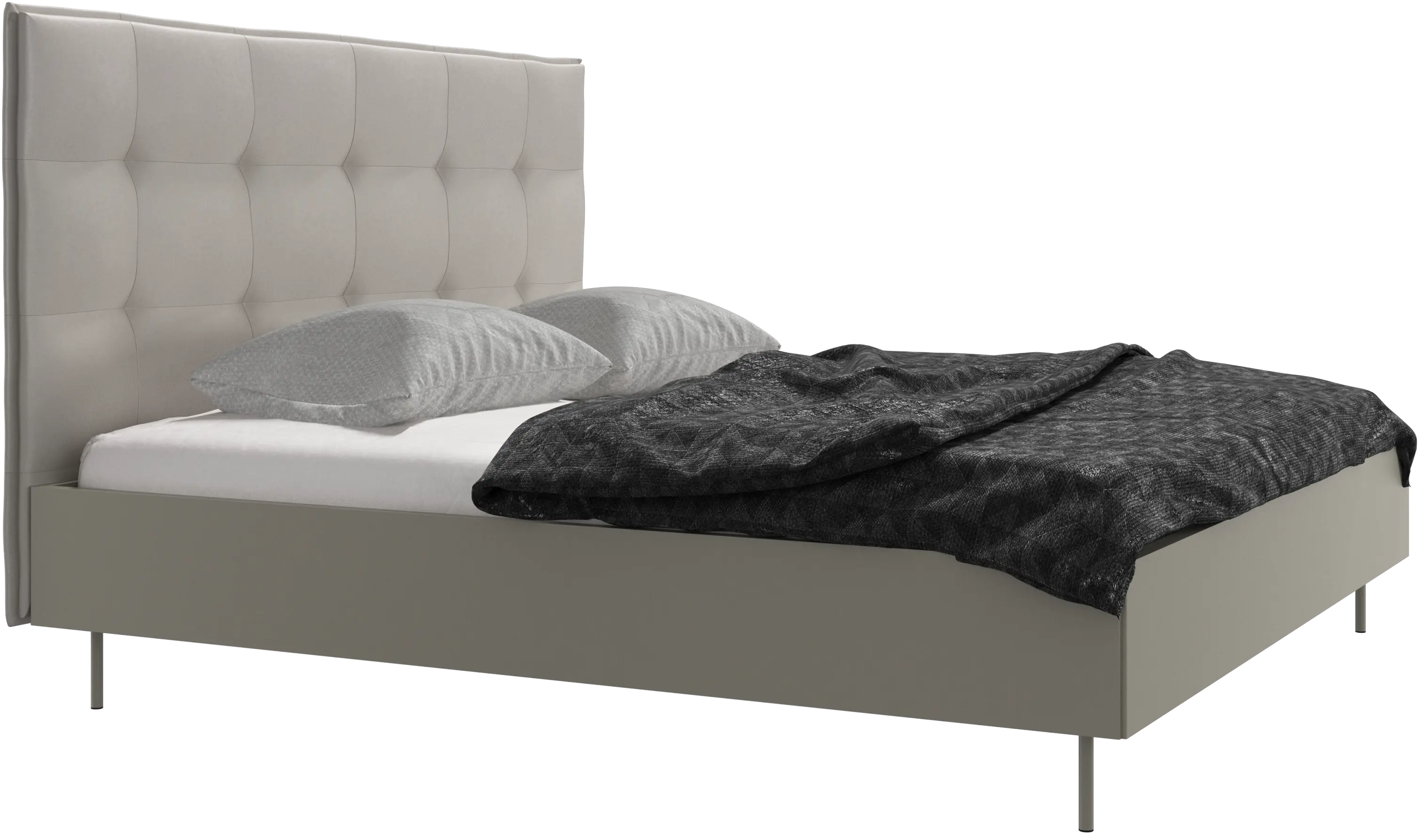 Lugano bed, excl. mattress