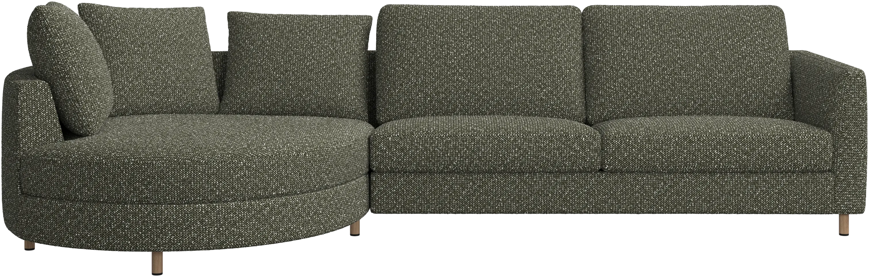 Indivi sofa with chaise longue left
