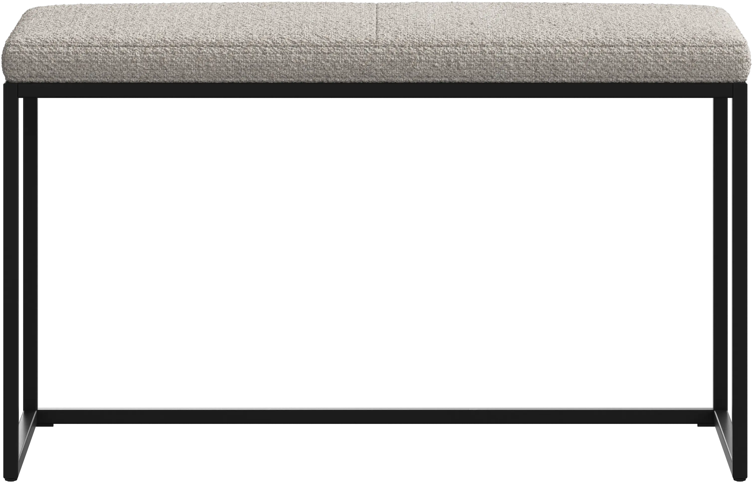 London small bench with cushion