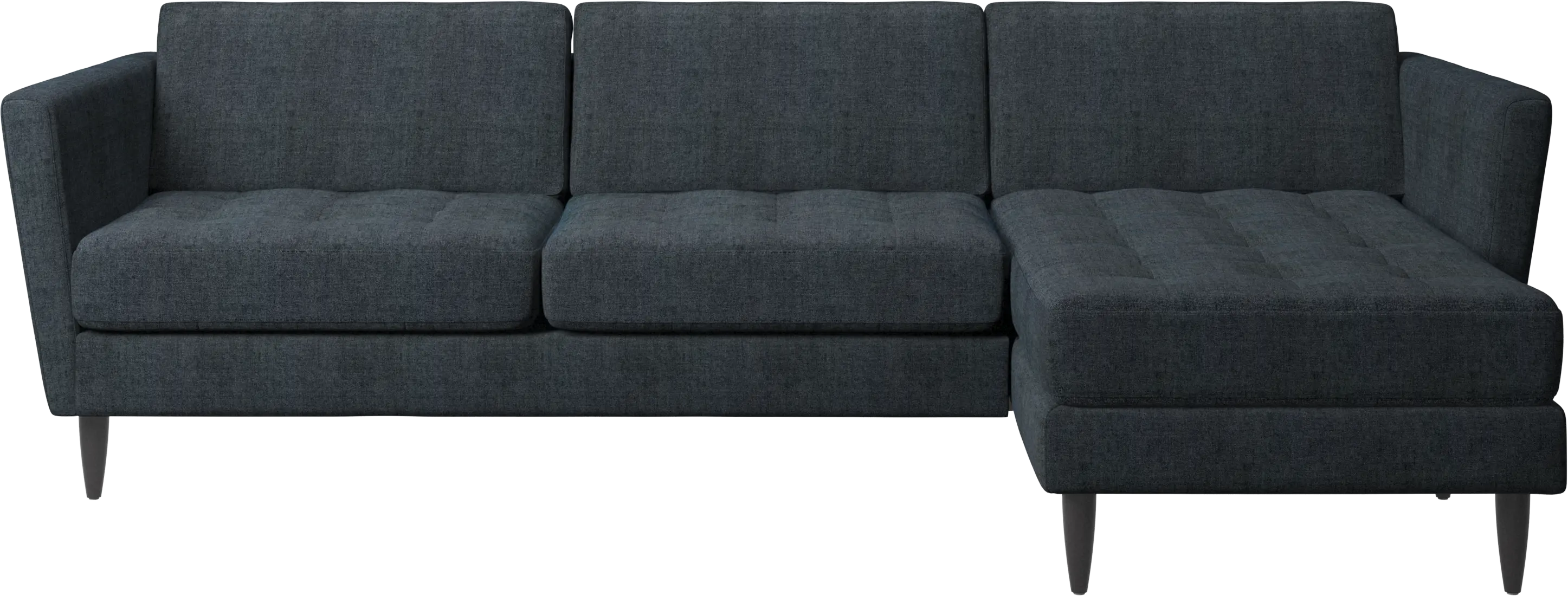 Osaka sofa with resting unit, tufted seat