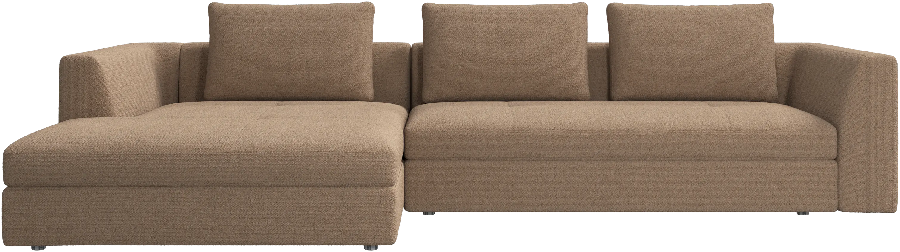 Bergamo sofa with resting unit
