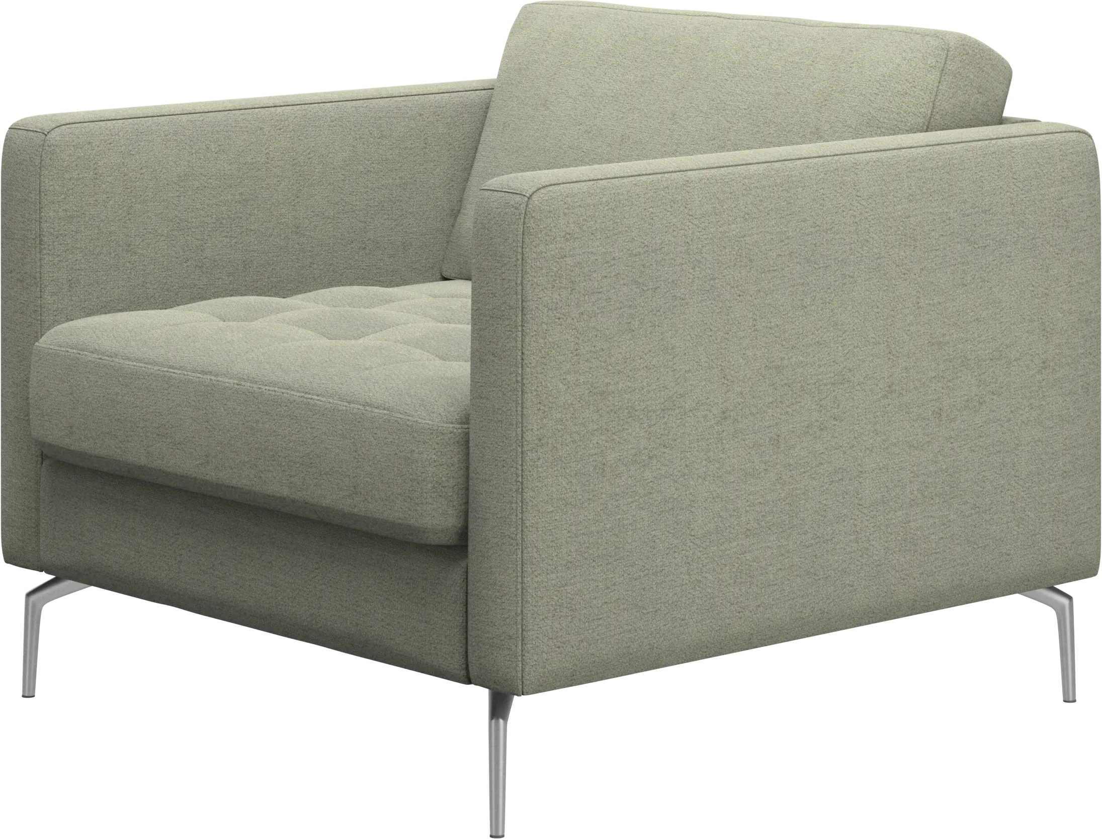 Osaka chair, tufted seat