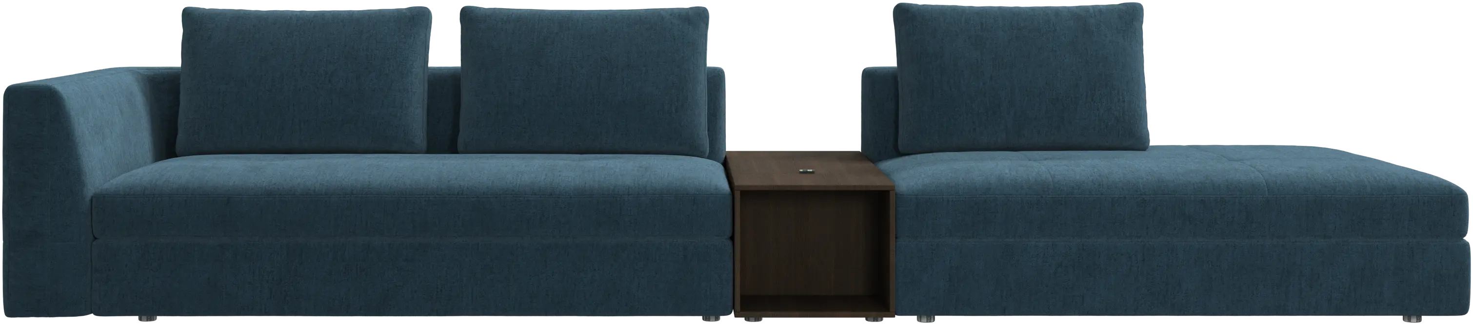 Bergamo 3 seater lounge sofa with storage