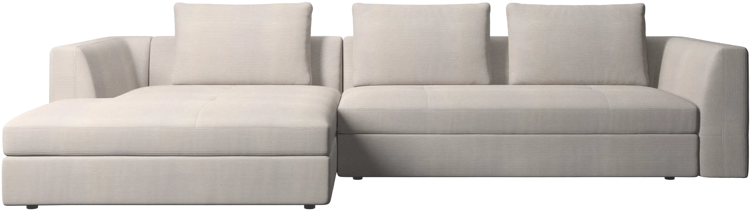 Bergamo sofa with resting unit