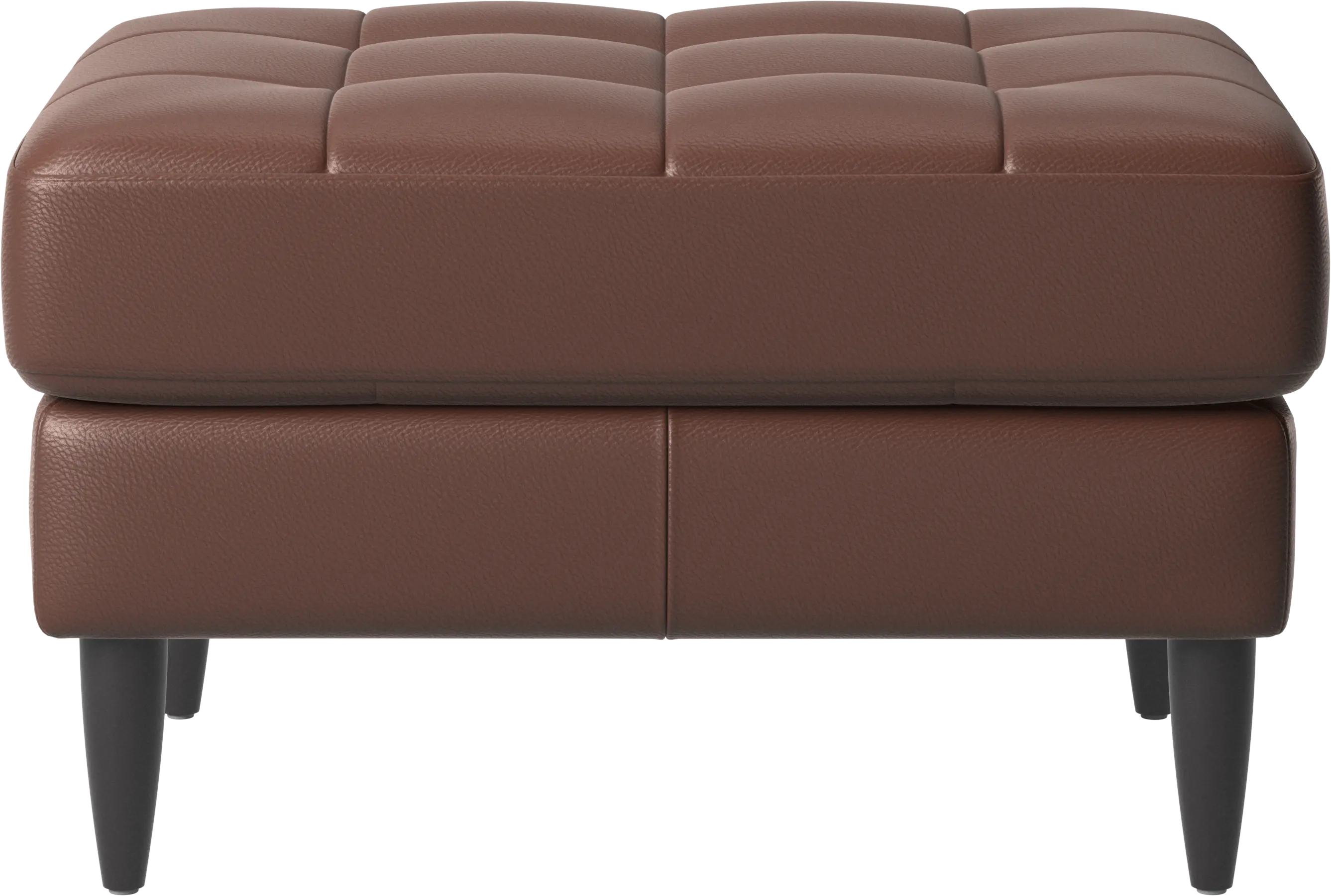 Osaka footstool, tufted seat