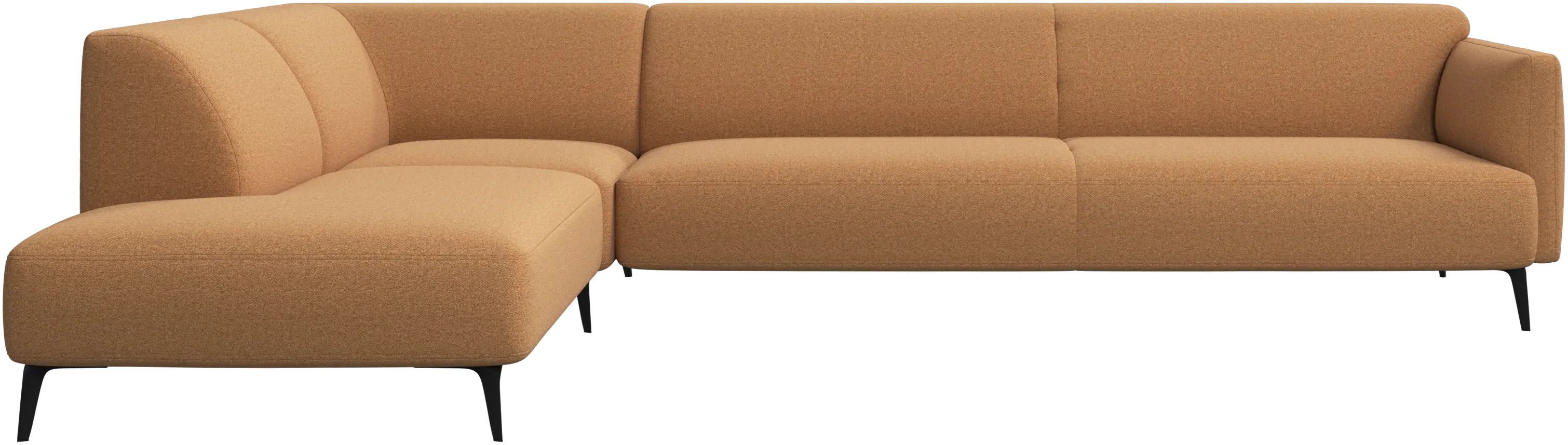 Modena corner sofa with lounging unit