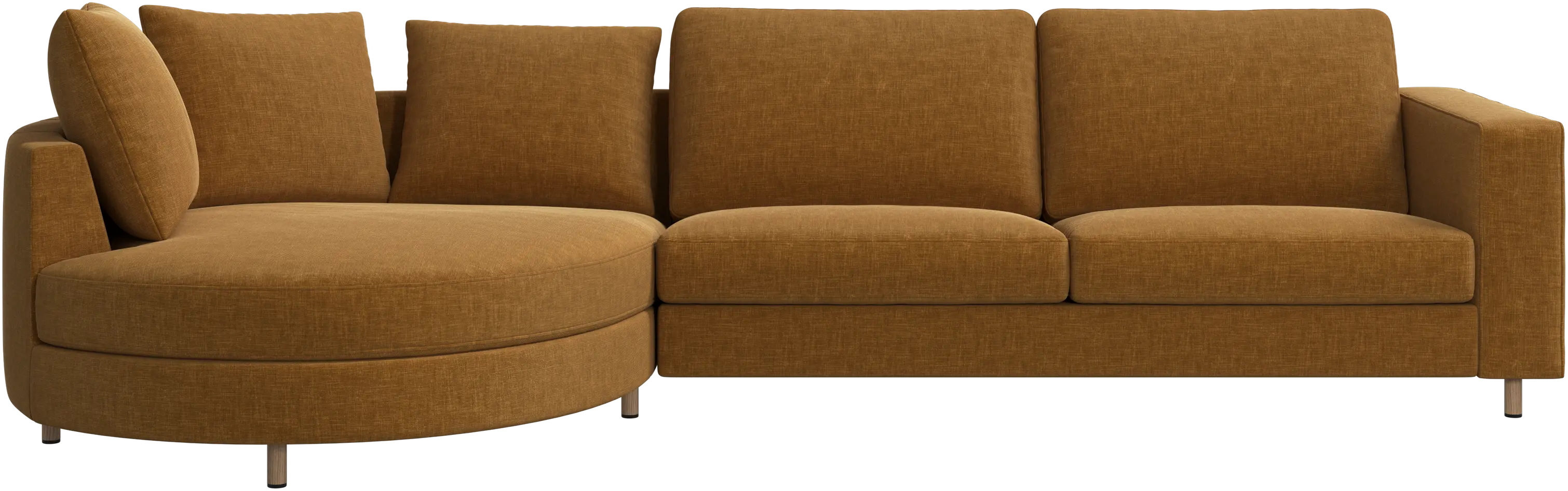 Indivi sofa with chaise longue left
