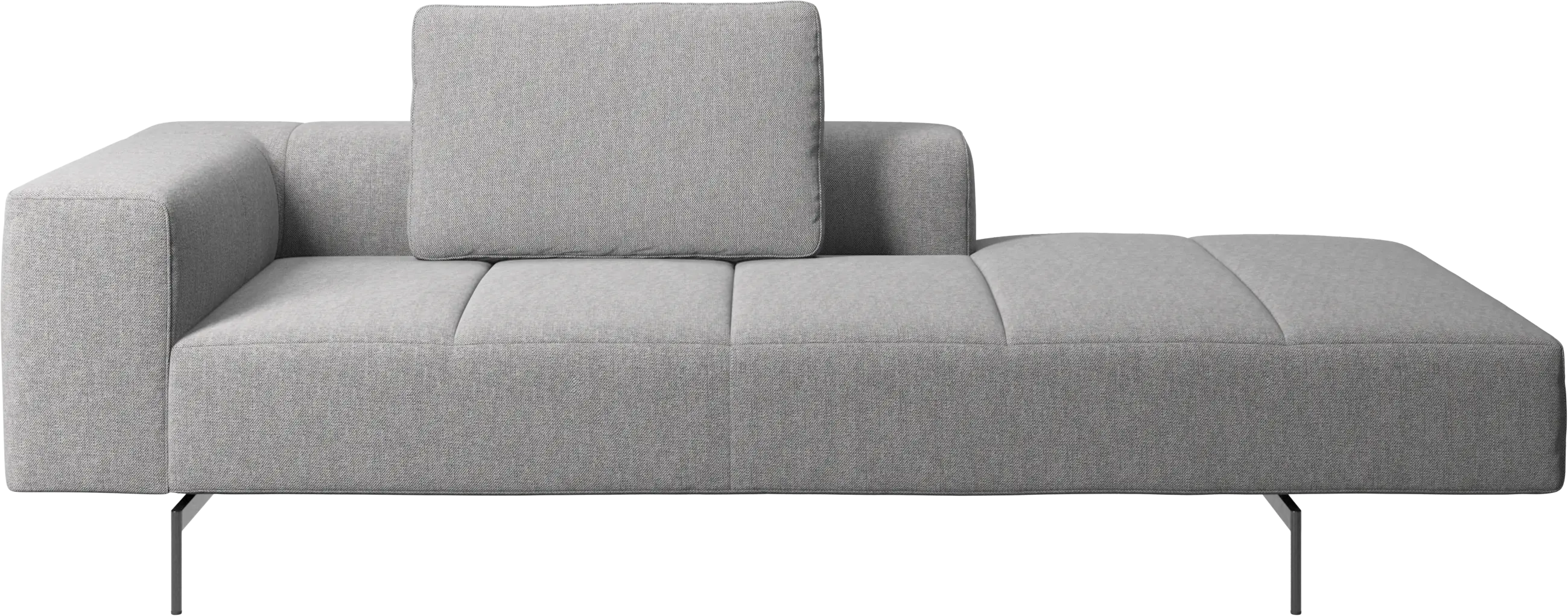 Amsterdam Iounging module for sofa, armrest left, open end right