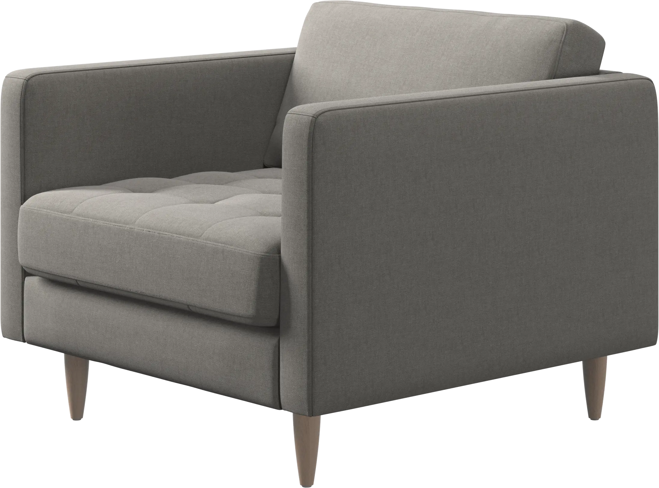 Osaka chair, tufted seat