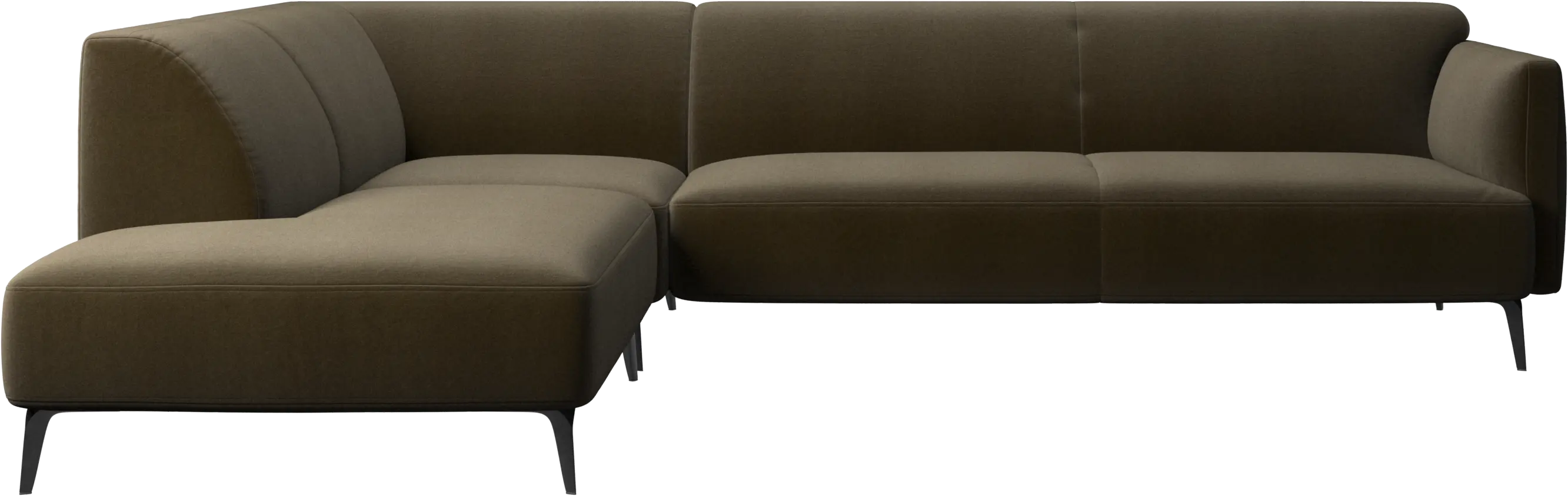 Modena hjørnesofa med lounge modul