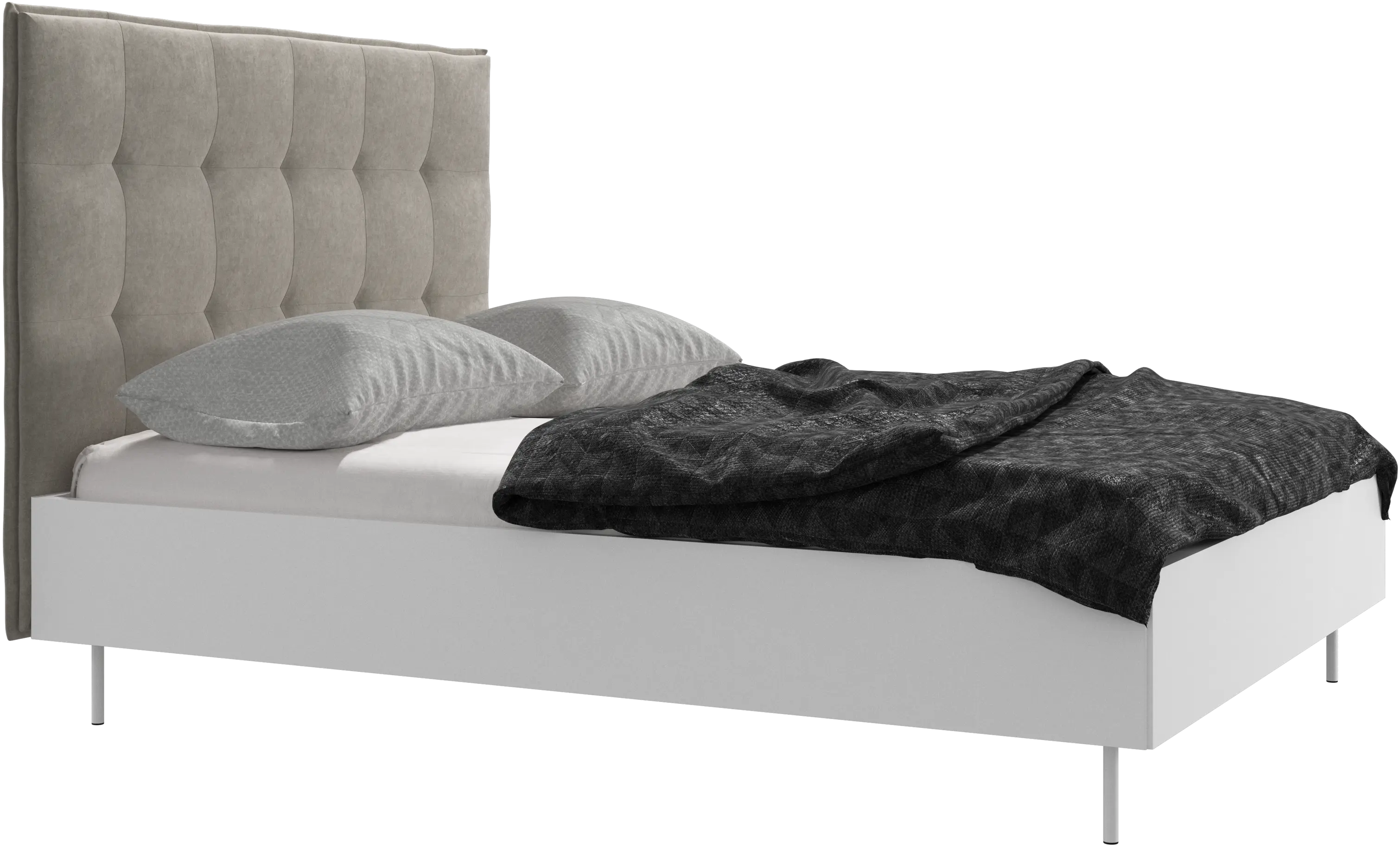 Lugano bed, excl. mattress