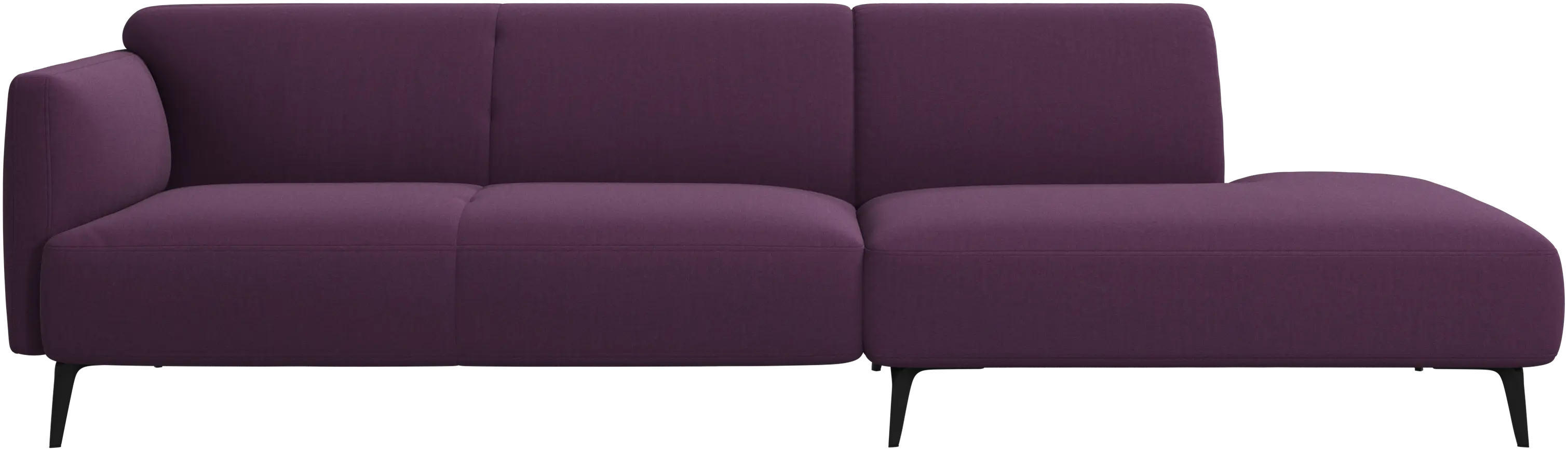 Modena sofa with lounging unit