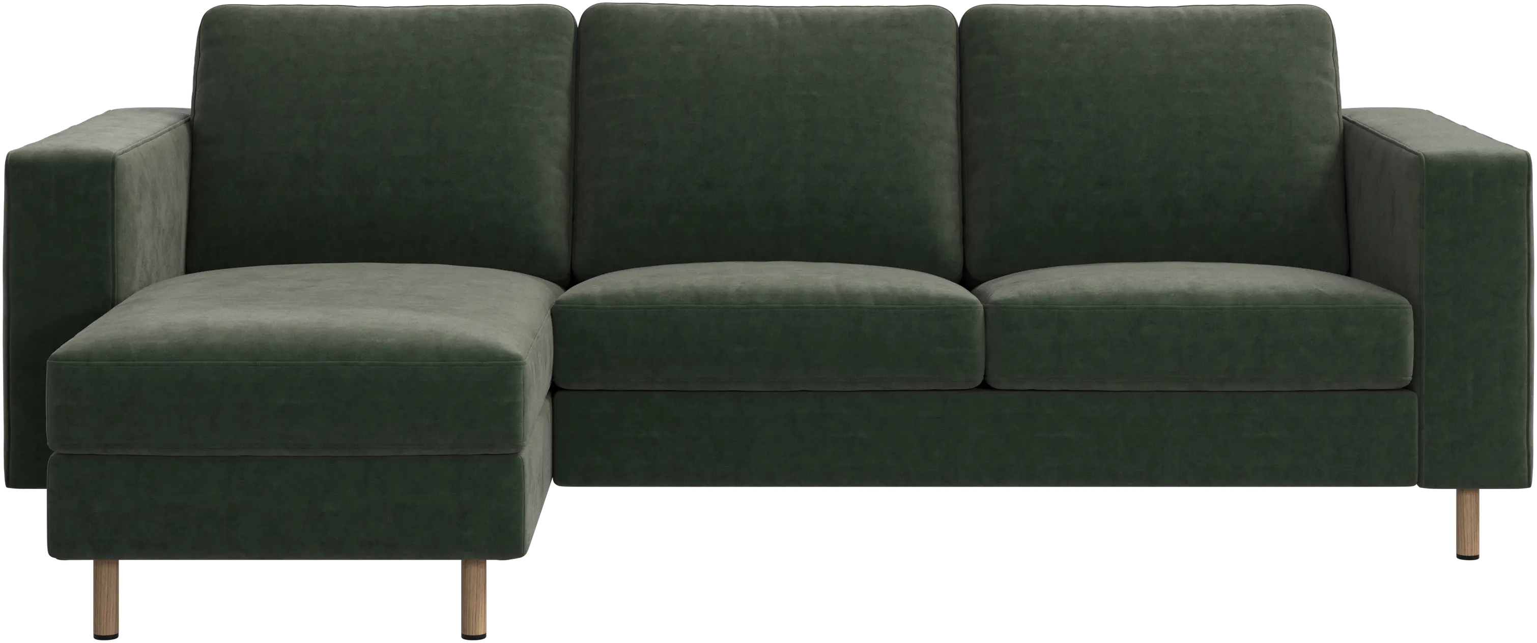 Sofá Indivi con módulo chaise-longue a la izquierda