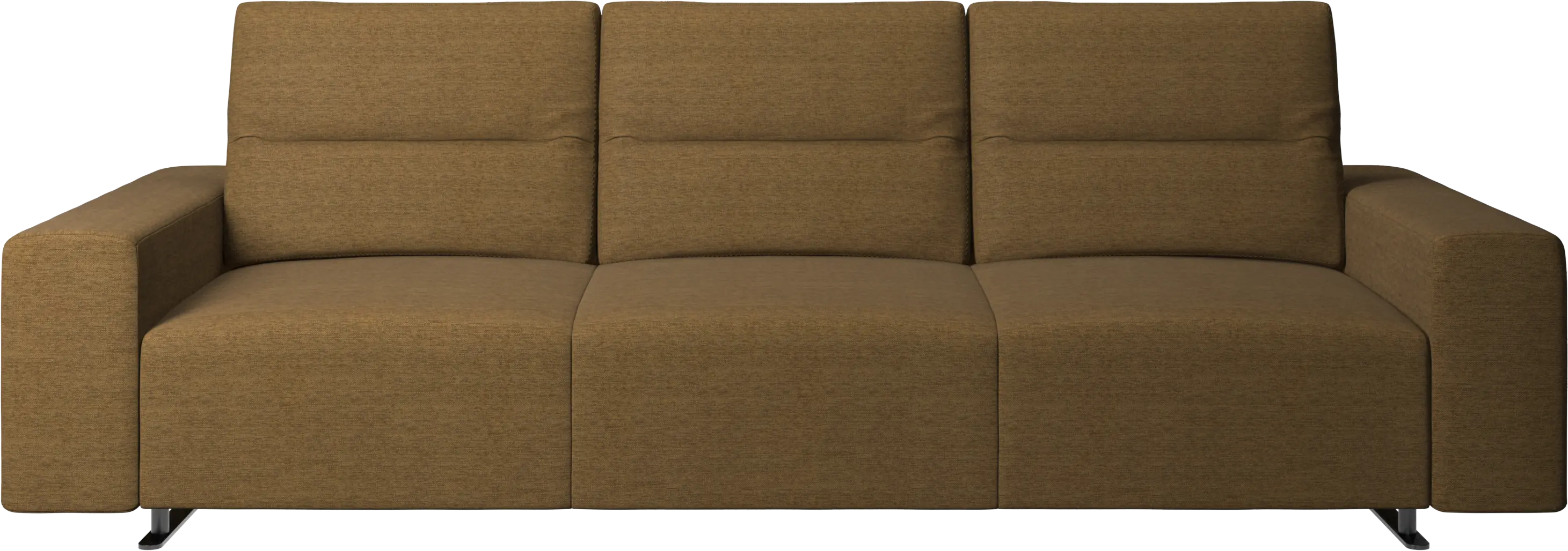 Hampton sofa with adjustable back and storage on the left side