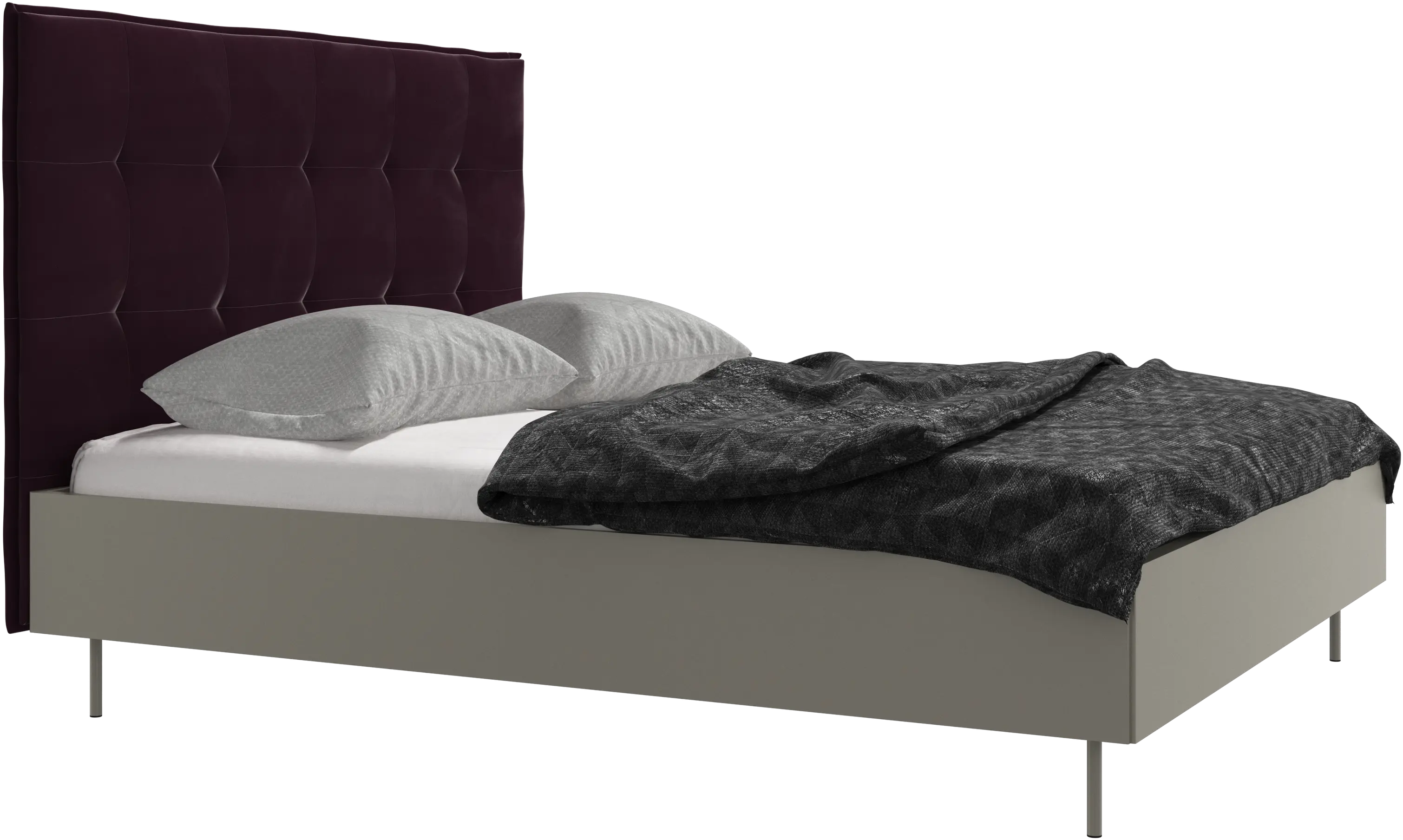 Lugano bed, excl. mattress