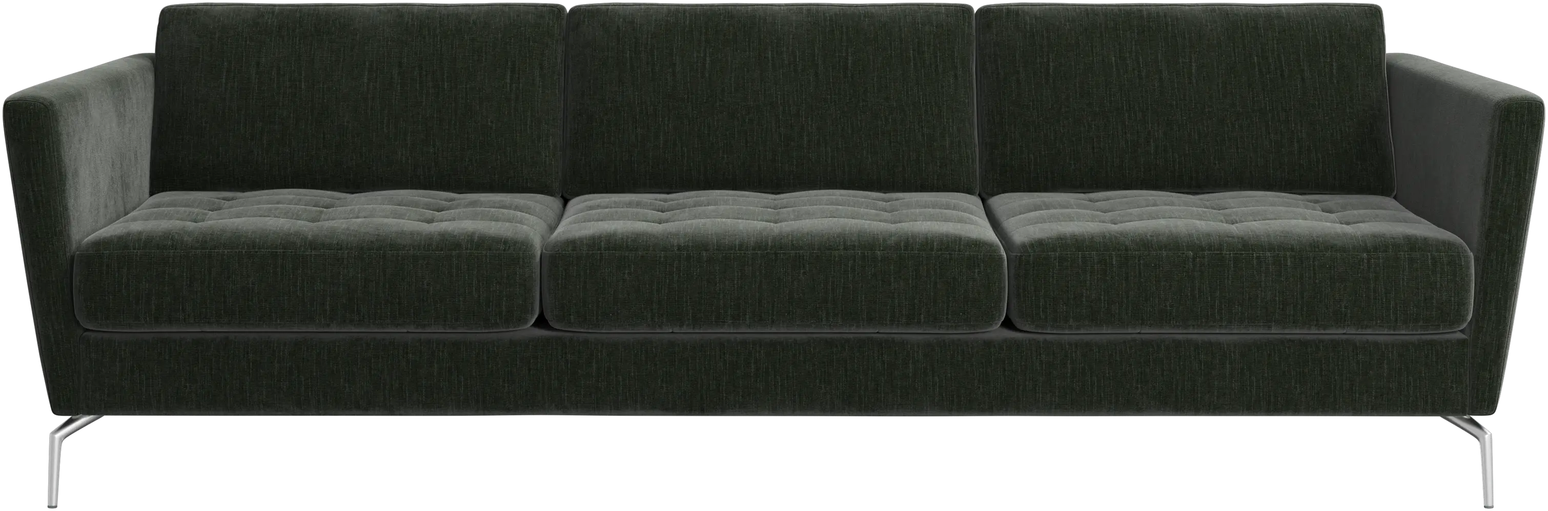 Osaka sofa, tufted seat