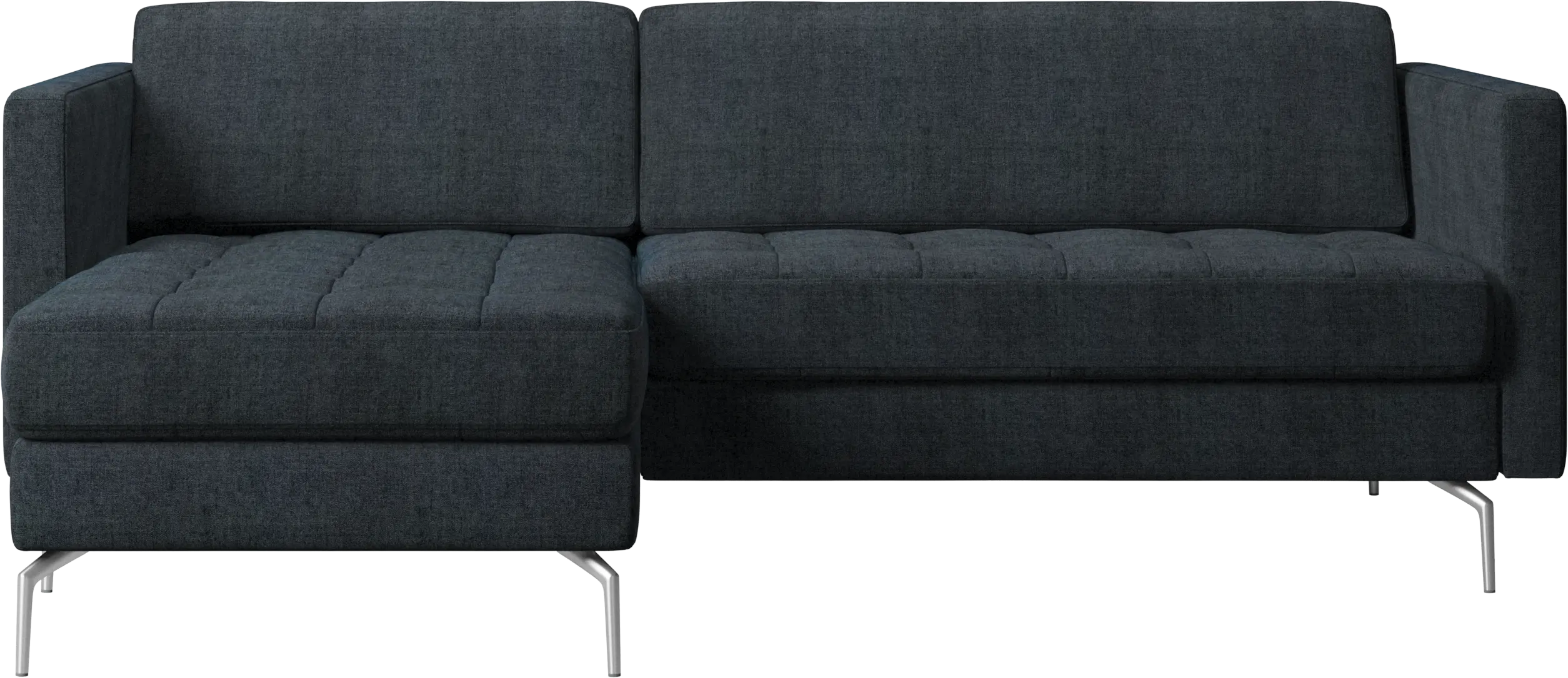 Osaka Sofa mit Ruhemodul, getuftete Sitzfläche