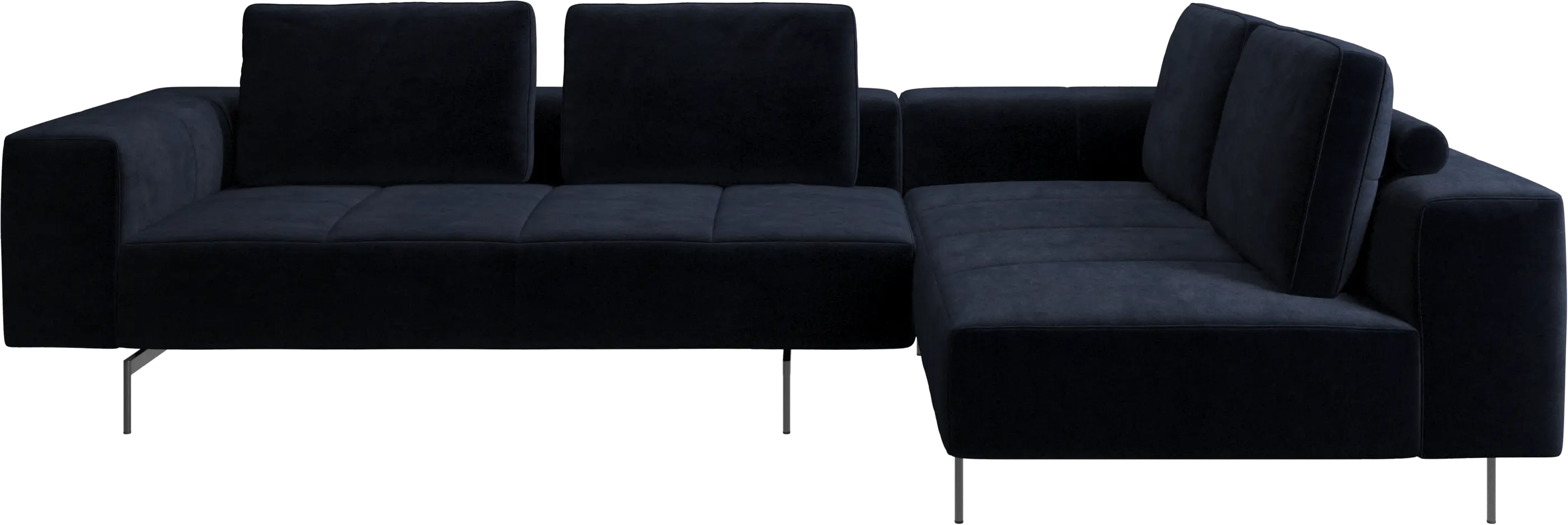 Amsterdam corner sofa with lounging unit