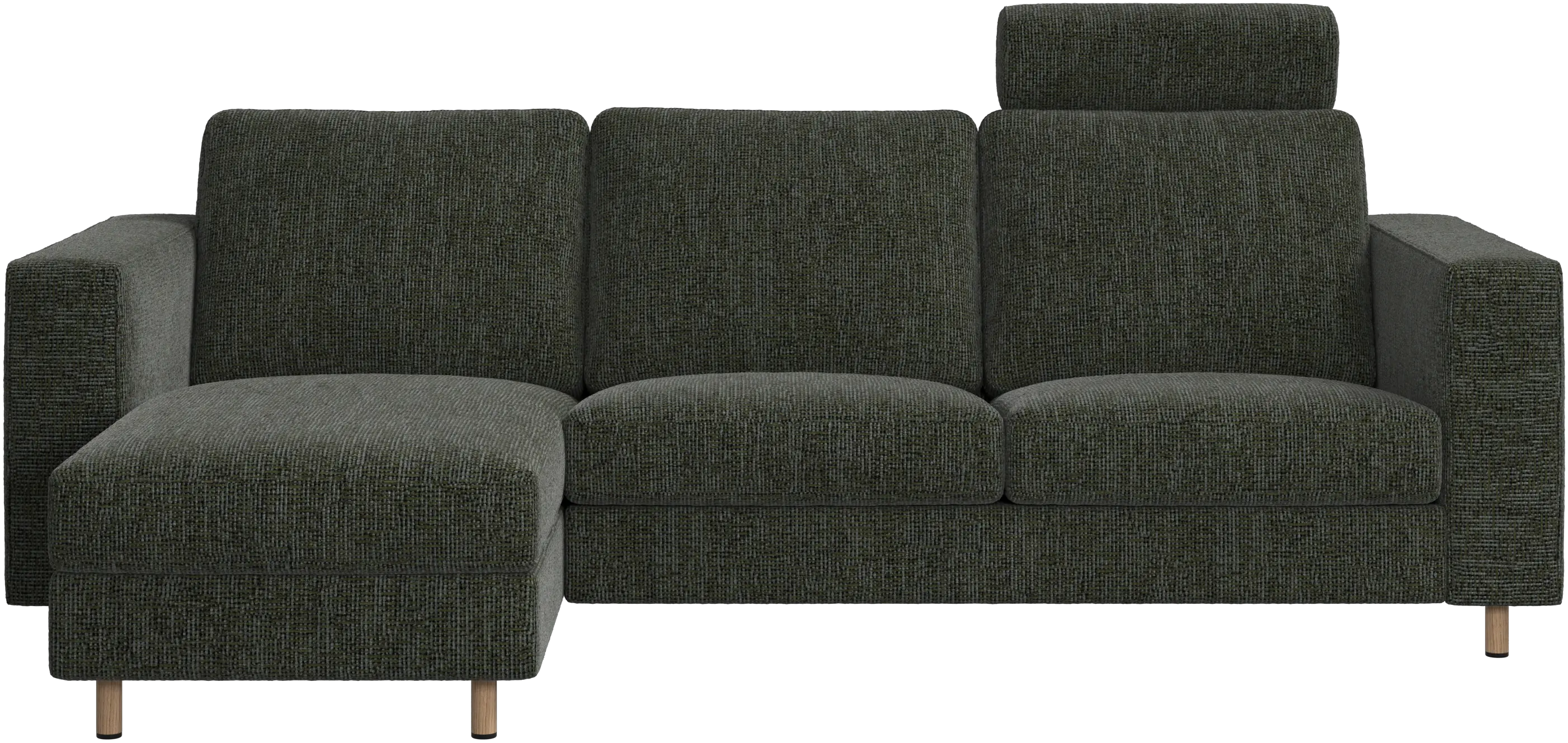 Indivi sofa with chaise longue left