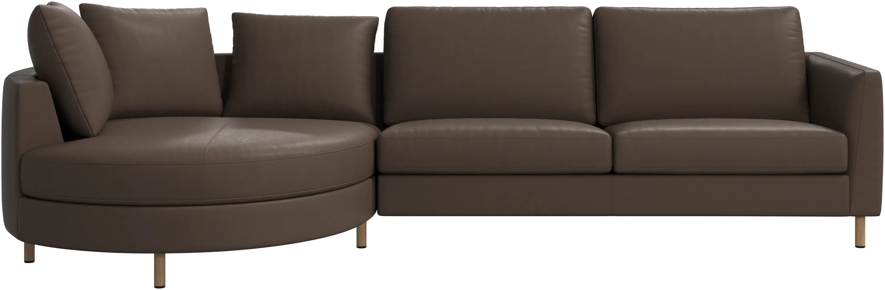 Indivi sofa with chaise longue left
