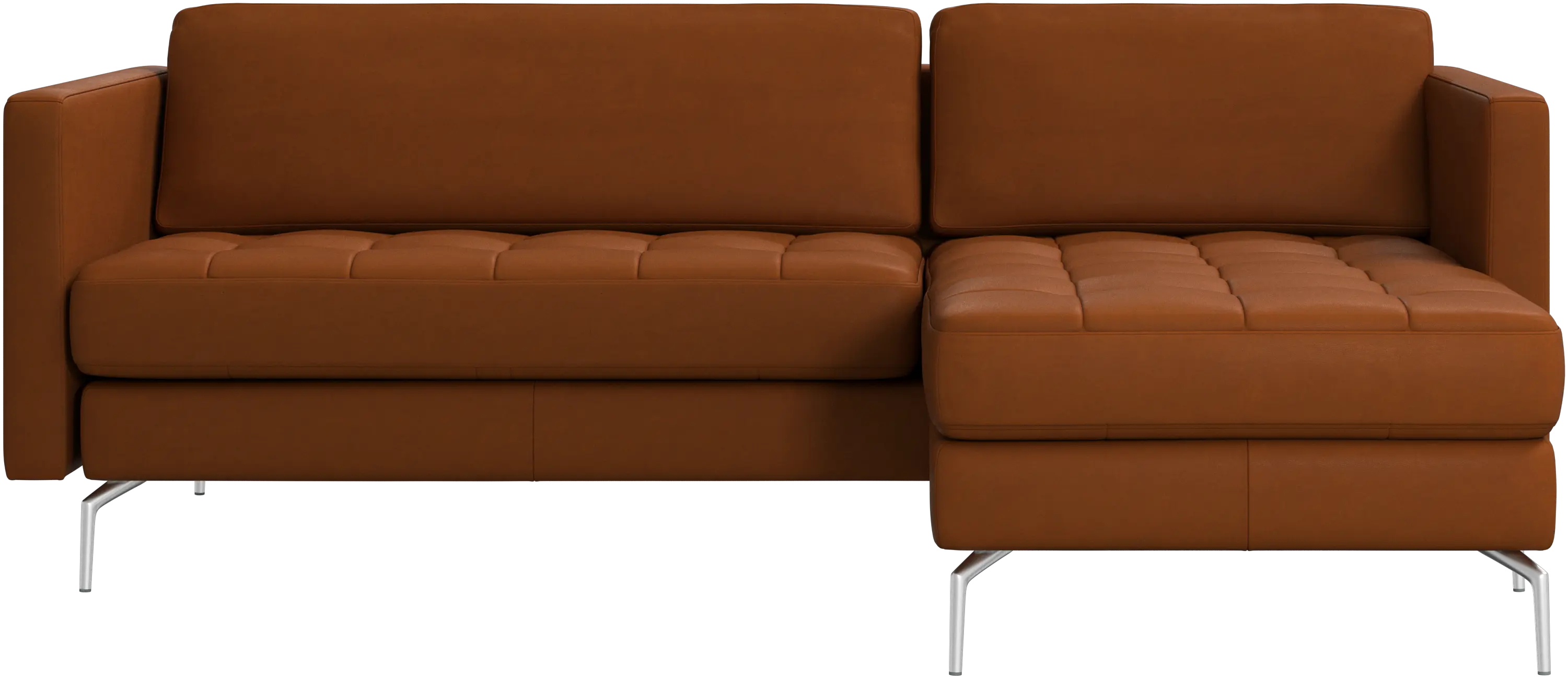 Osaka sofa with resting unit, tufted seat