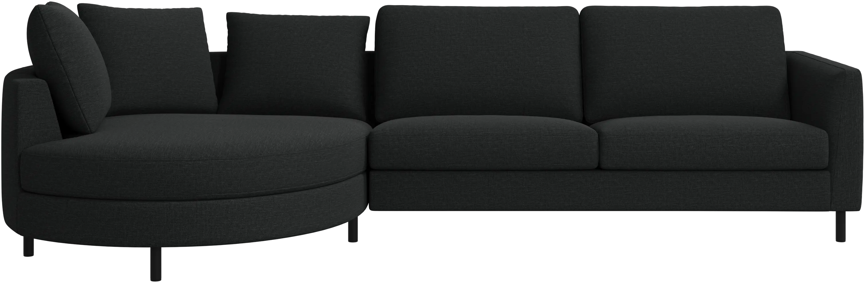Indivi sofa with chaise longue left