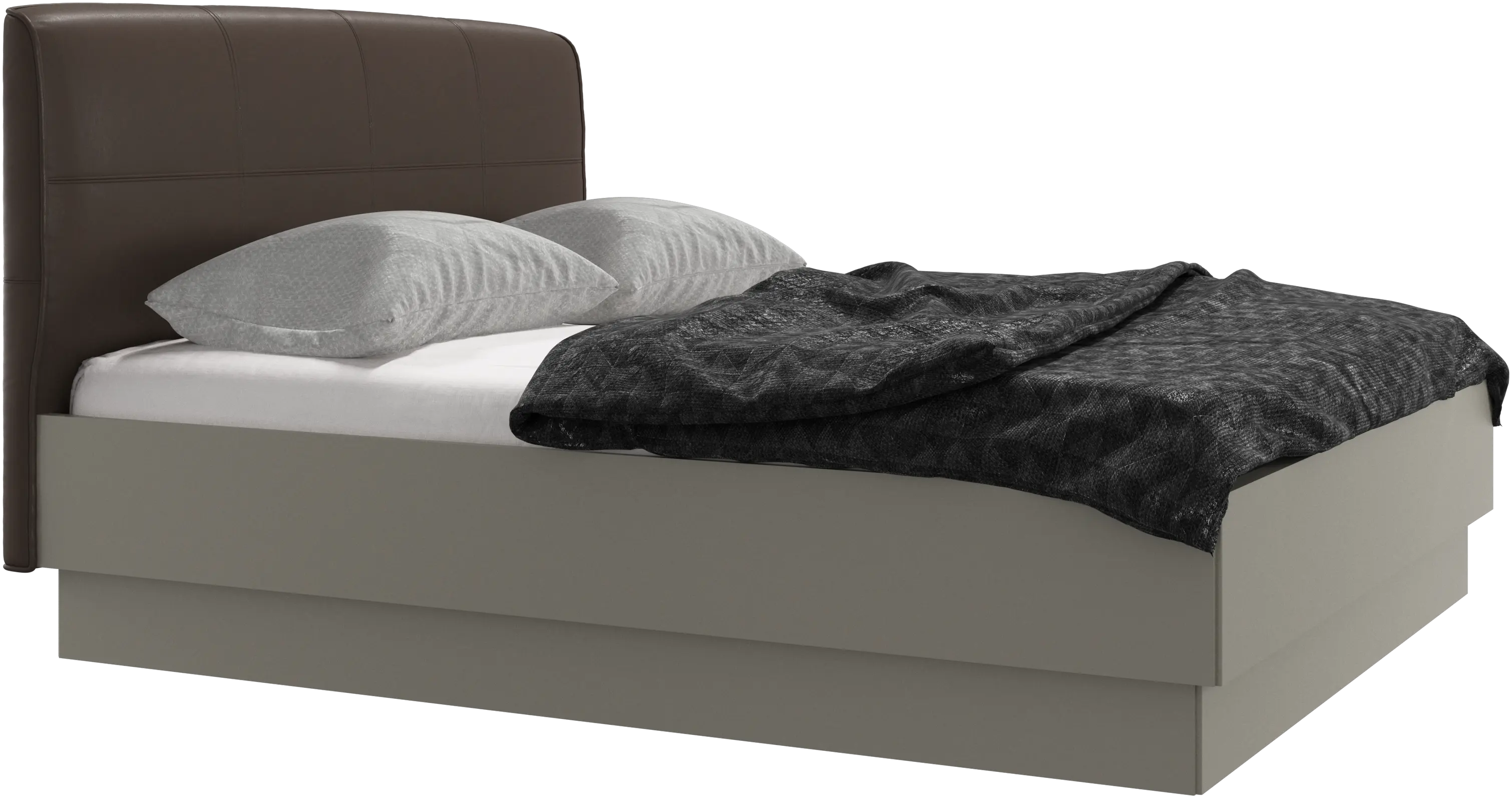 Houston, upholstered bed with storage