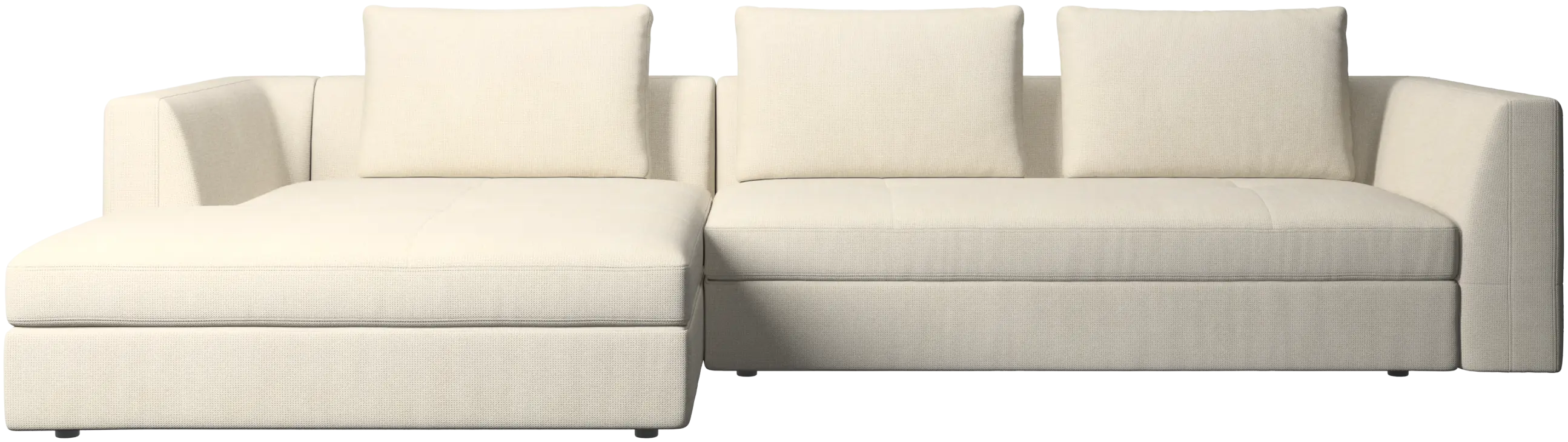 Bergamo sofa with resting unit