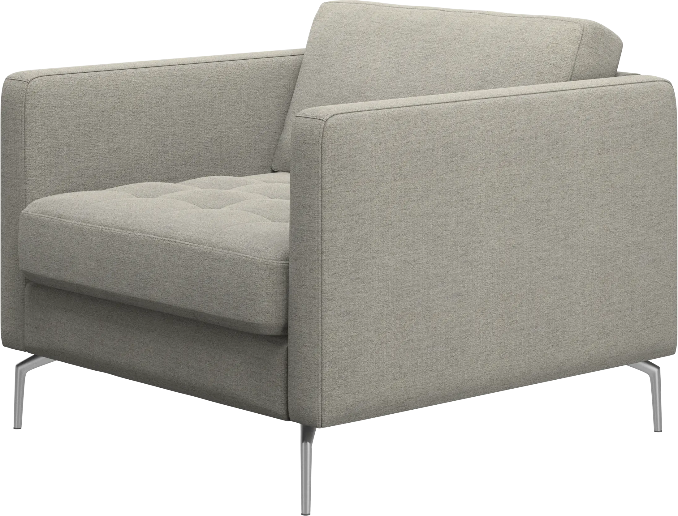 Osaka chair, tufted seat