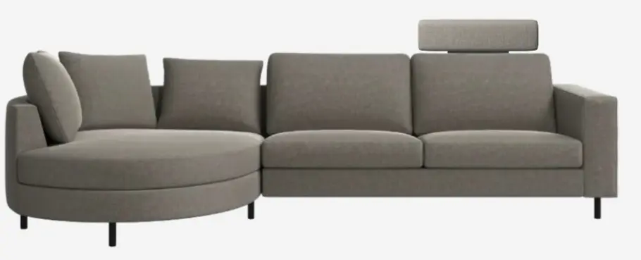 Sofas I.D.V. ソファ、カウチソファ付き（左）ヘッドレスト付き