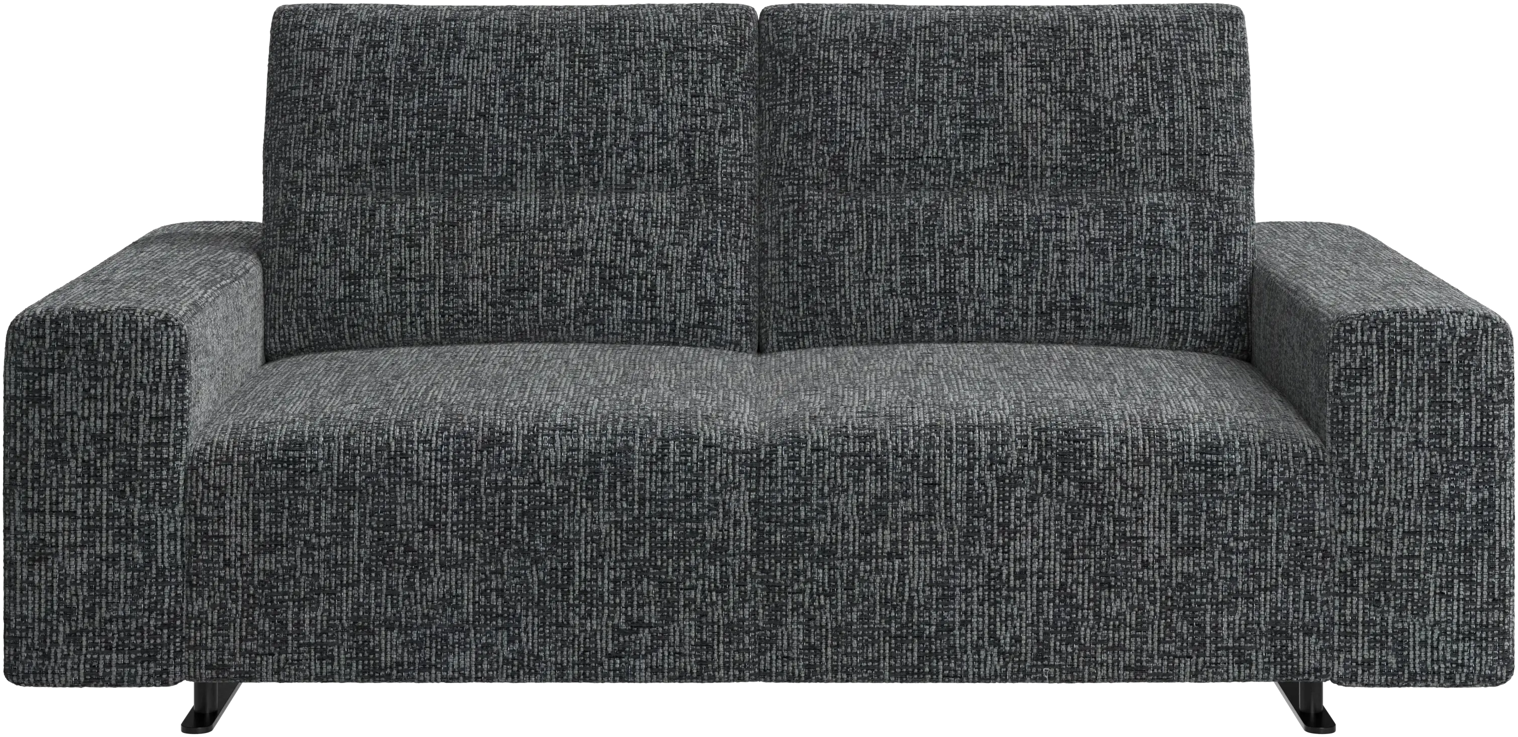 Hampton sofa with adjustable back and storage on the right side