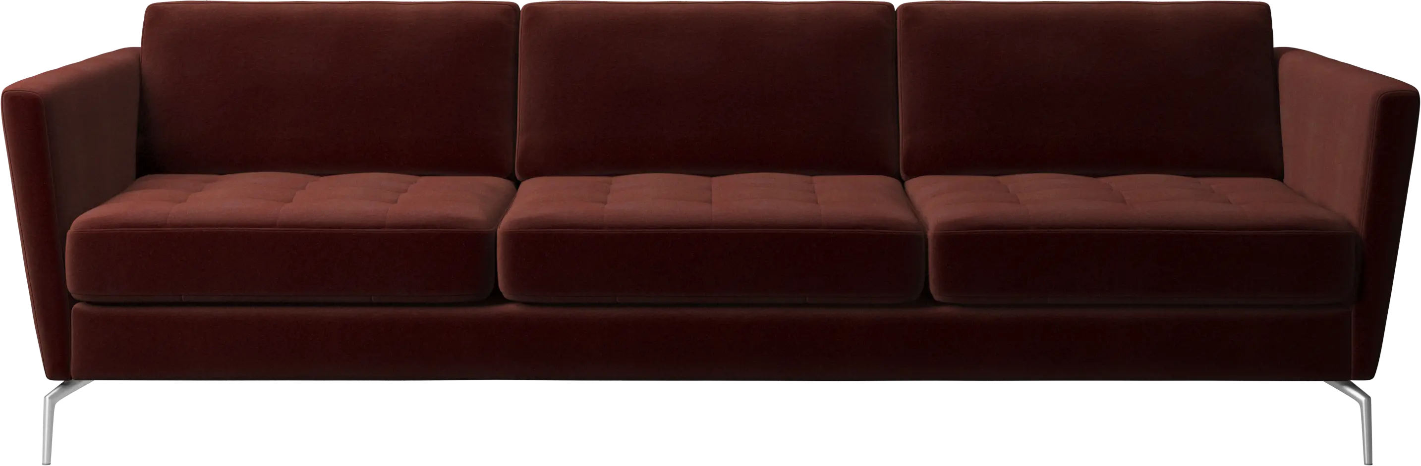 Osaka sofa, tufted seat