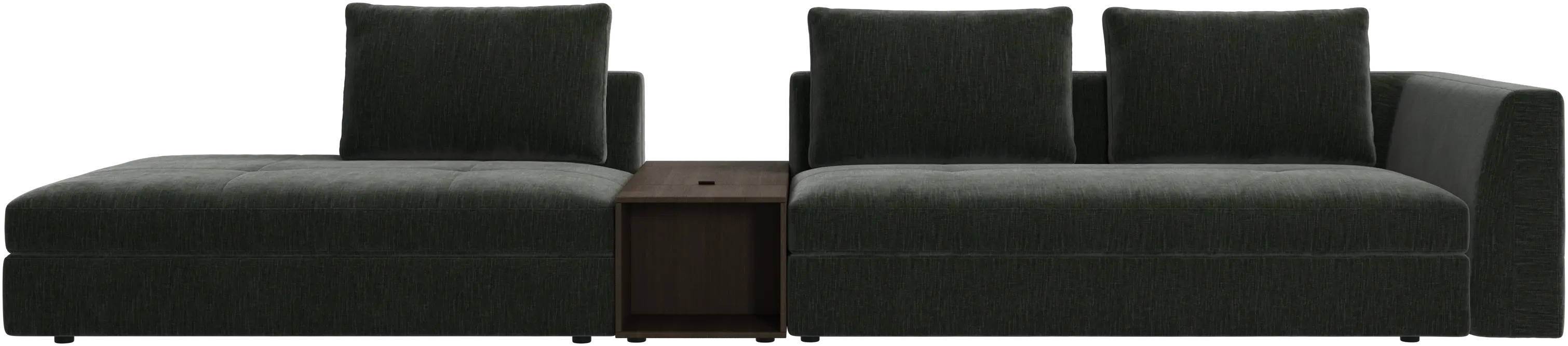 Bergamo 3 seater lounge sofa with storage